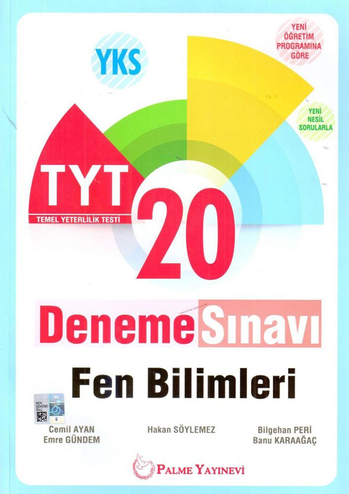 Palme YKS-TYT Fen Bilimleri 20 Deneme Sınavı (Yeni)