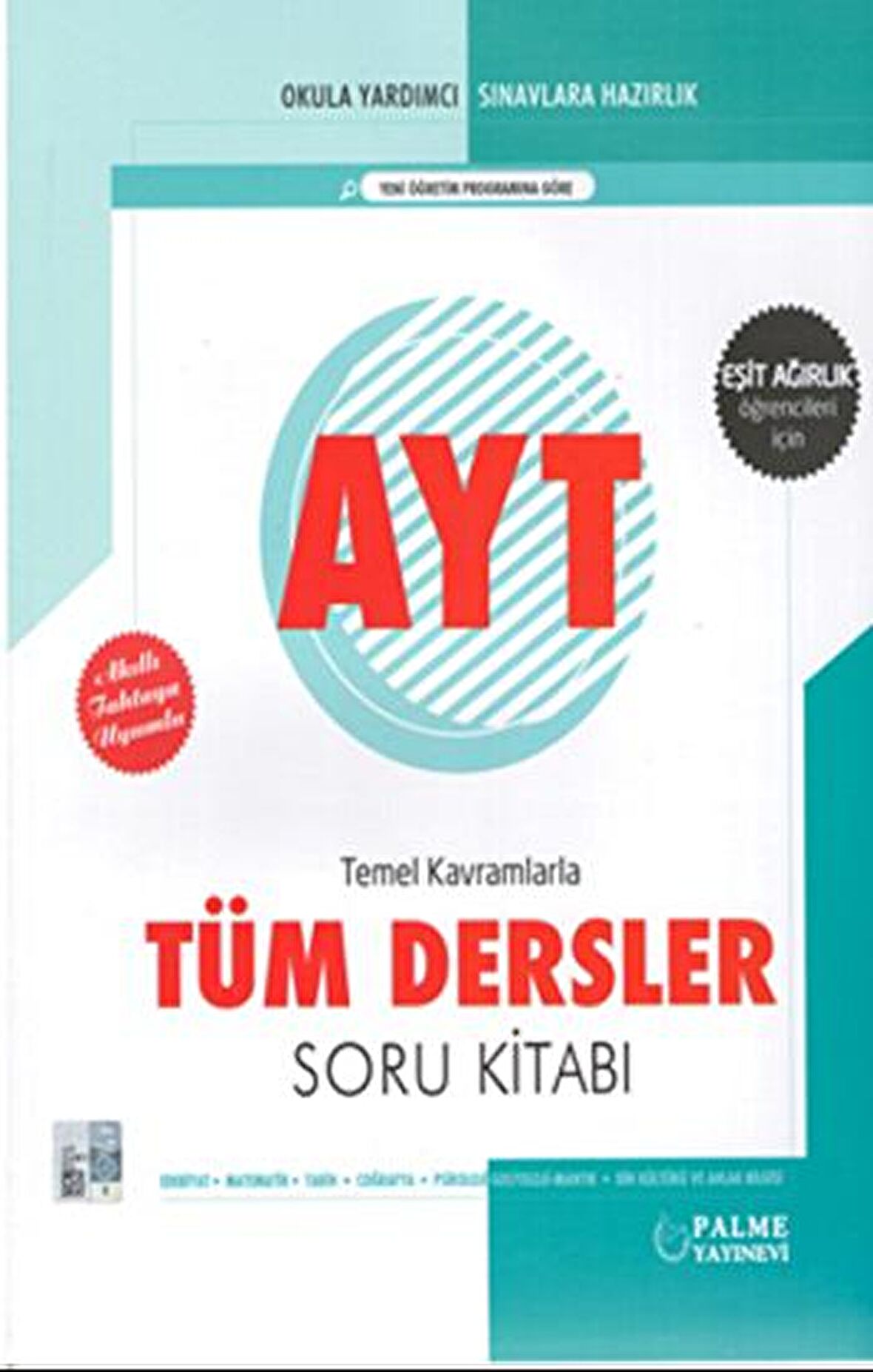 Palme AYT Tüm Dersler Soru Kitabı