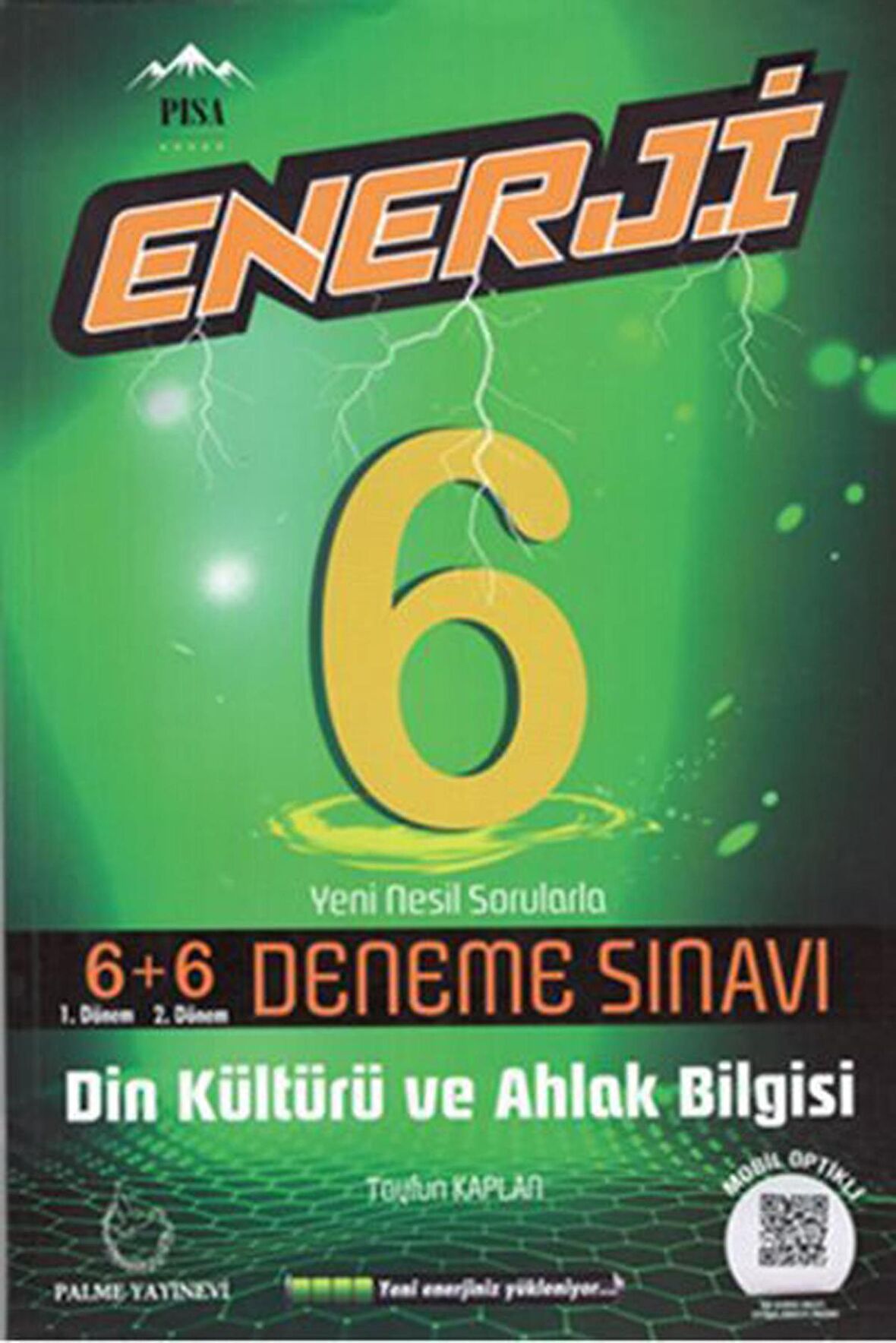 Palme 6. Sınıf Enerji Din Kültürü ve Ahlak Bilgisi 6+6 Deneme Sınavı