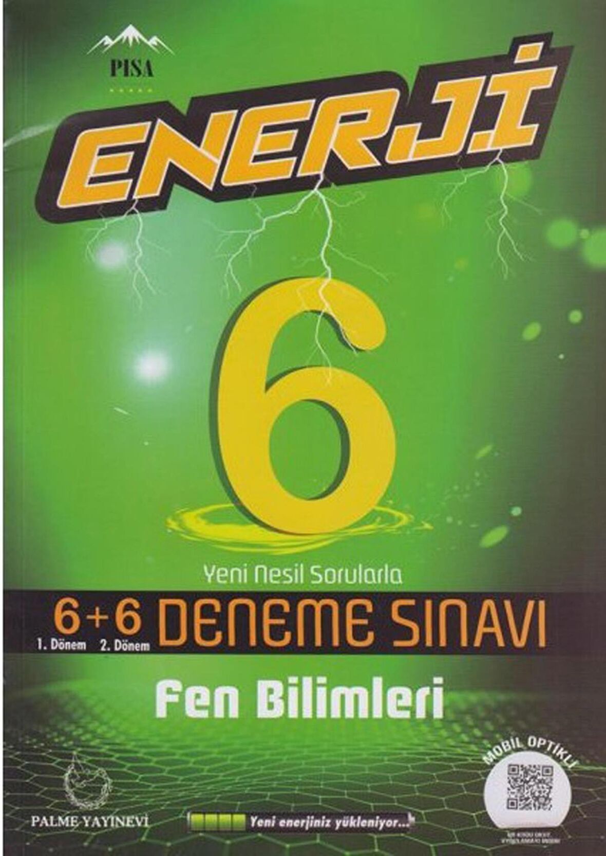 Palme 6. Sınıf Enerji Fen Bilimleri 6+6 Deneme Sınavı