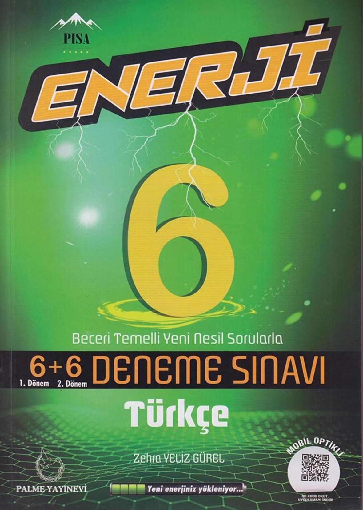 Palme 6. Sınıf Enerji Türkçe 6+6 Deneme Sınavı