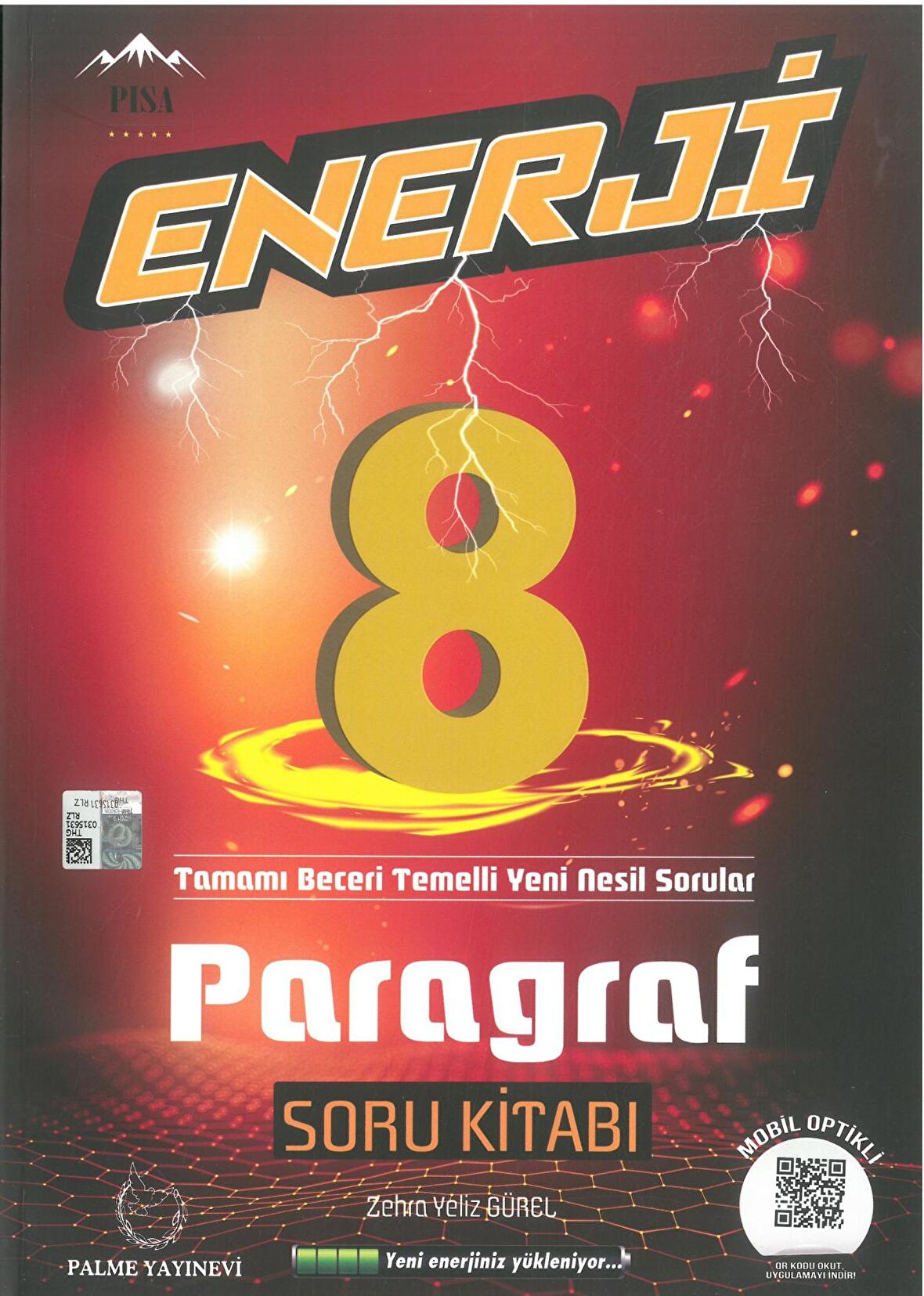 Palme Enerji 8. Sınıf Paragraf Soru Kitabı