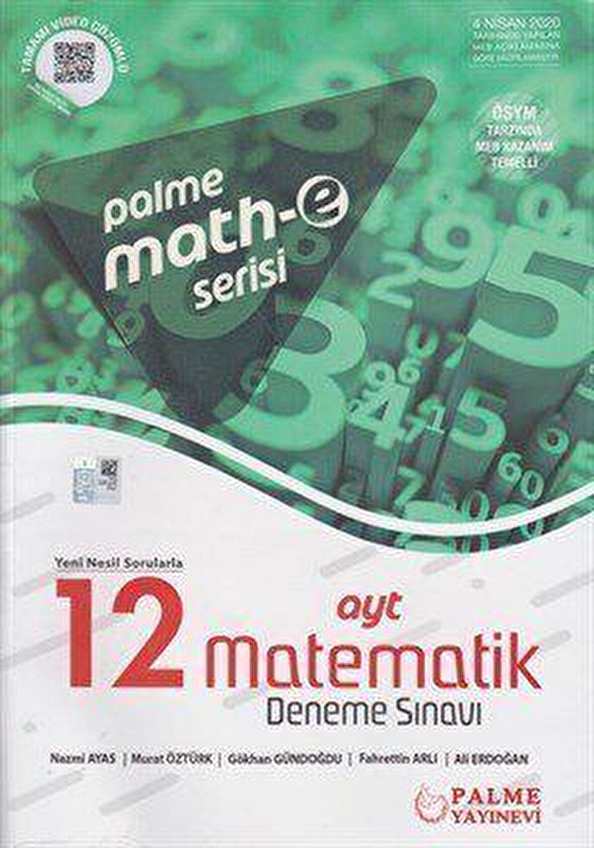 Palme AYT Matematik 12 Deneme Sınavı Mathe Serisi