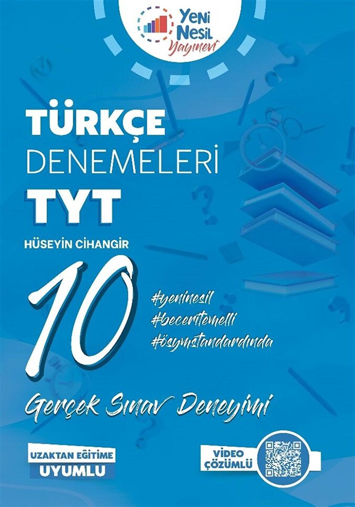 Yeni Nesil YKS TYT Türkçe 10 Deneme Sınavı Video Çözümlü