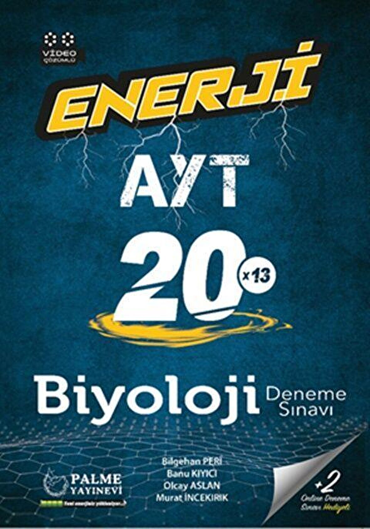 AYT Biyoloji Enerji 20 Deneme Palme Yayınları