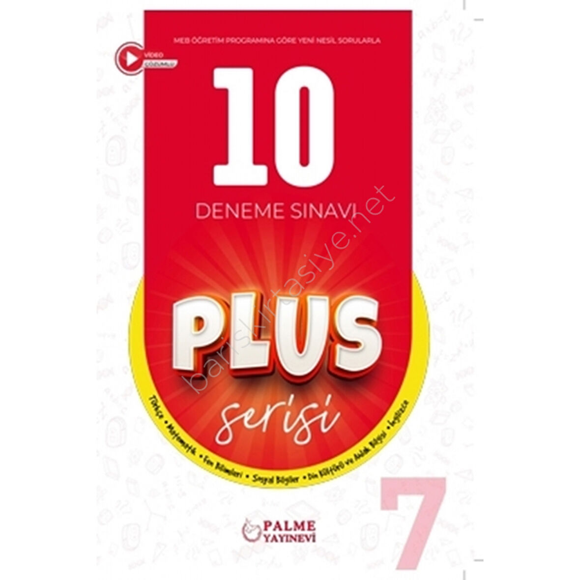7. Sınıf Plus Serisi 10 Deneme Sınavı Palme Yayınları