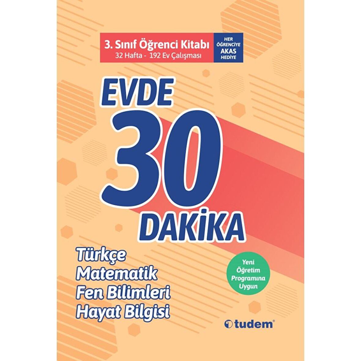 TUDEM 3.SINIF EVDE 30 DAKİKA ÖĞRENCİ KİTABI