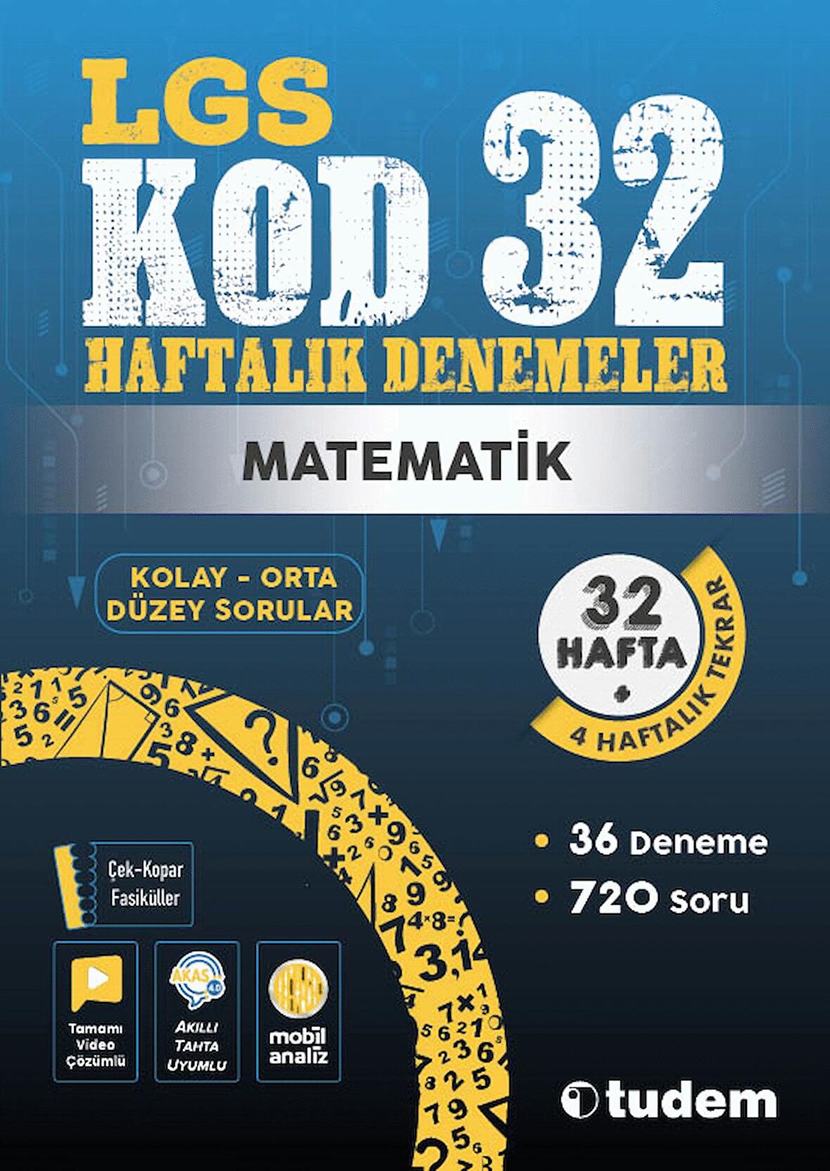 LGS MATEMATİK KOD 32-HAFTALIK DENEMELER Tudem Eğitim