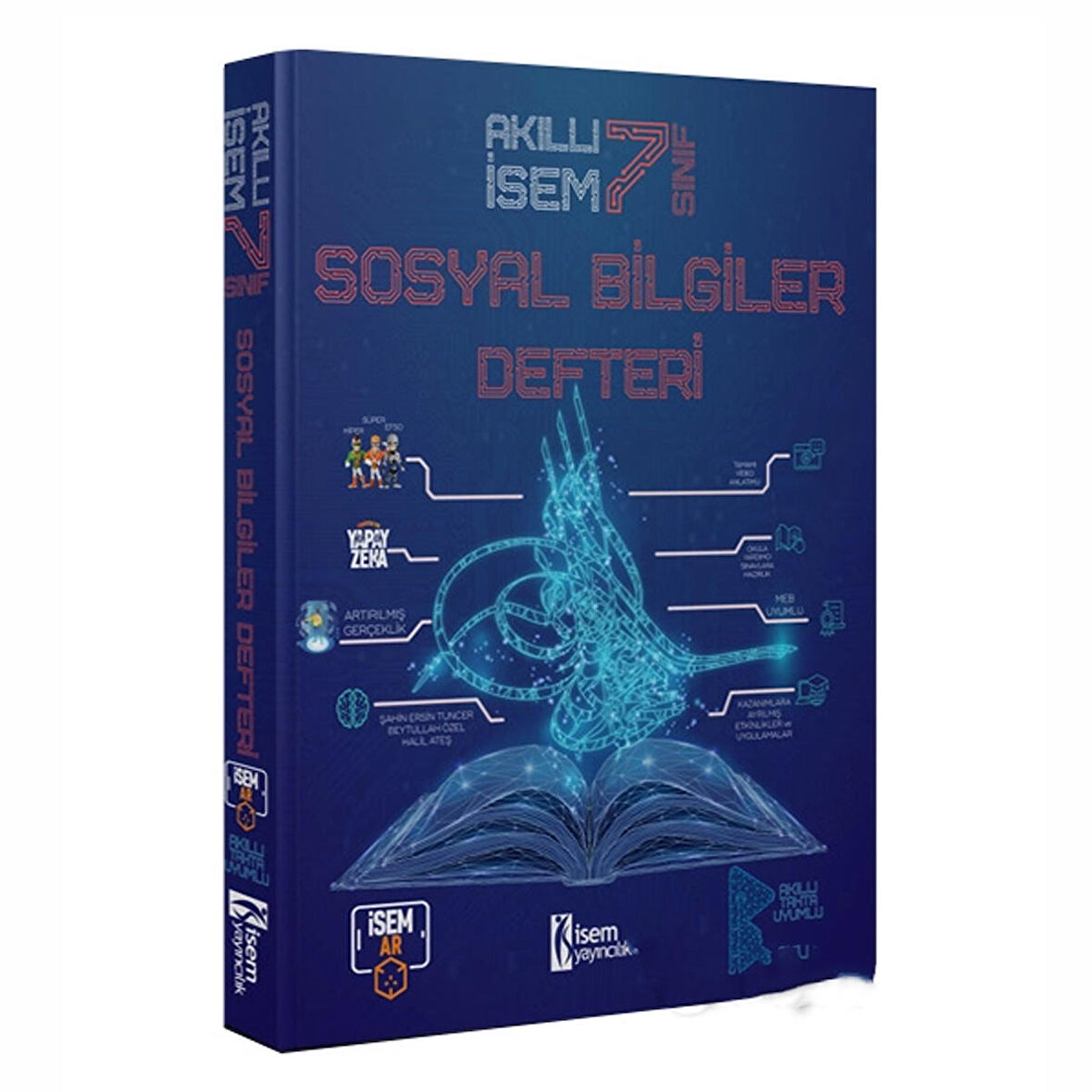 7. Sınıf Akıllı İsem Sosyal Bilgiler Defteri