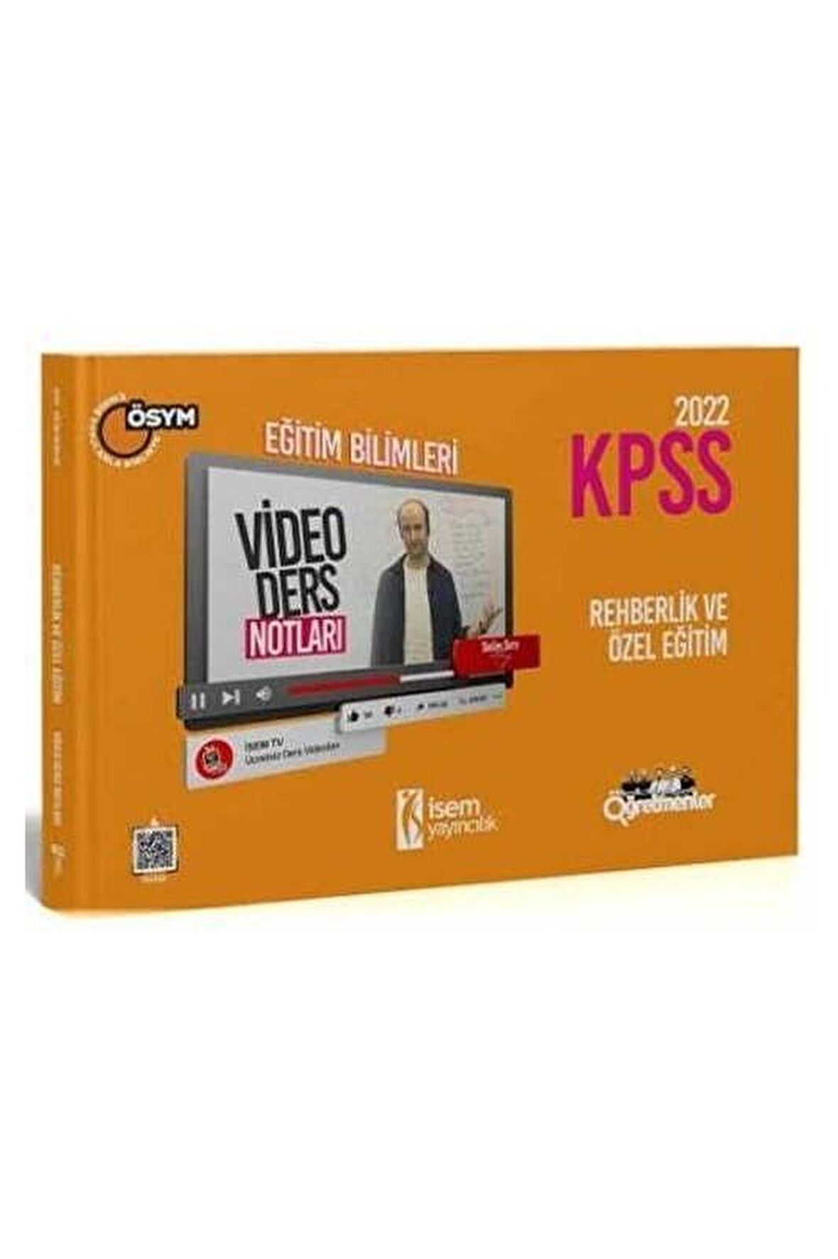  İsem Yayınları 2022 KPSS Eğitim Bilimleri Rehberlik ve Özel Eğitim Video Ders Notları