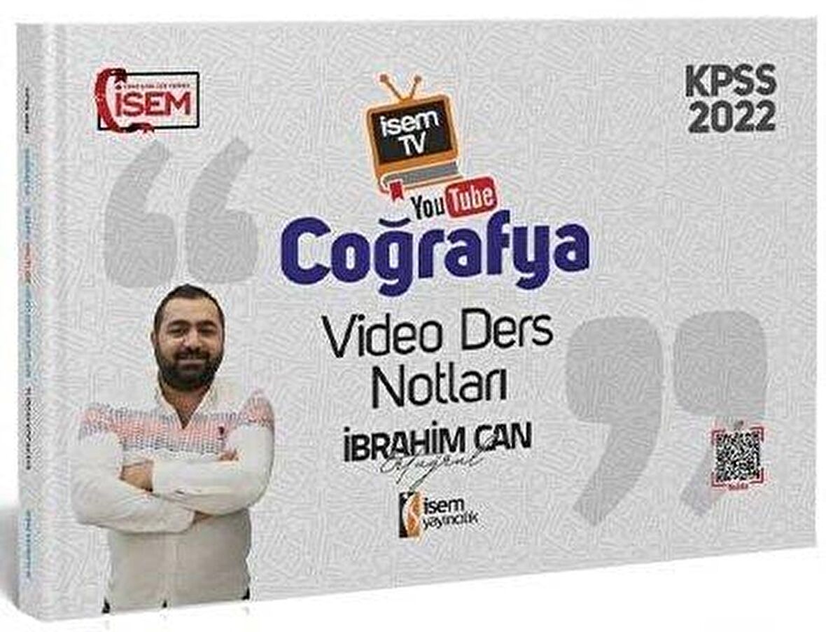 2022 İsem TV KPSS Genel Kültür Coğrafya Video Ders Notu