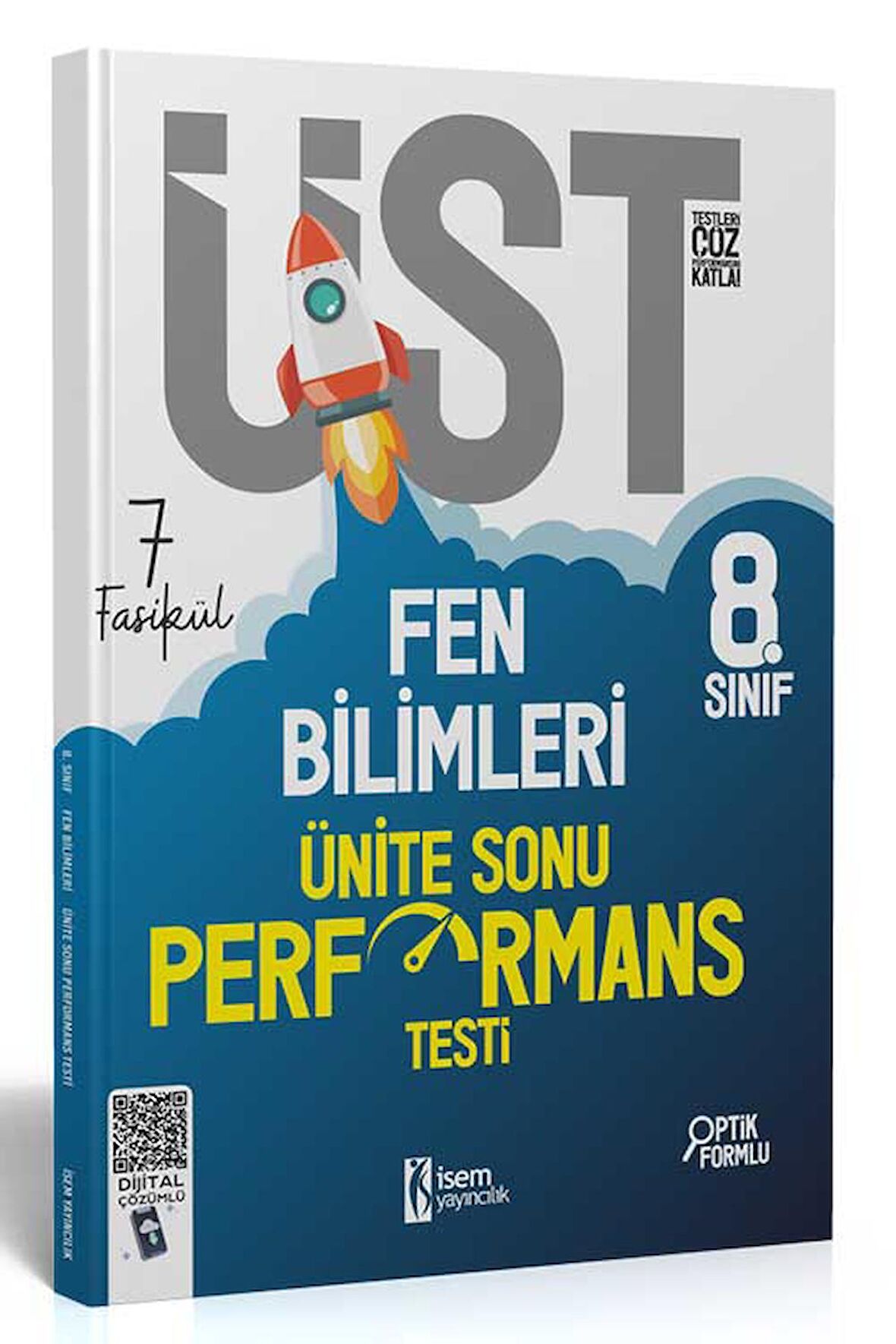 İsem Yayınları 8.Sınıf LGS Fen Bilimleri 7 Fasikül Ünite Sonu Performans Testi