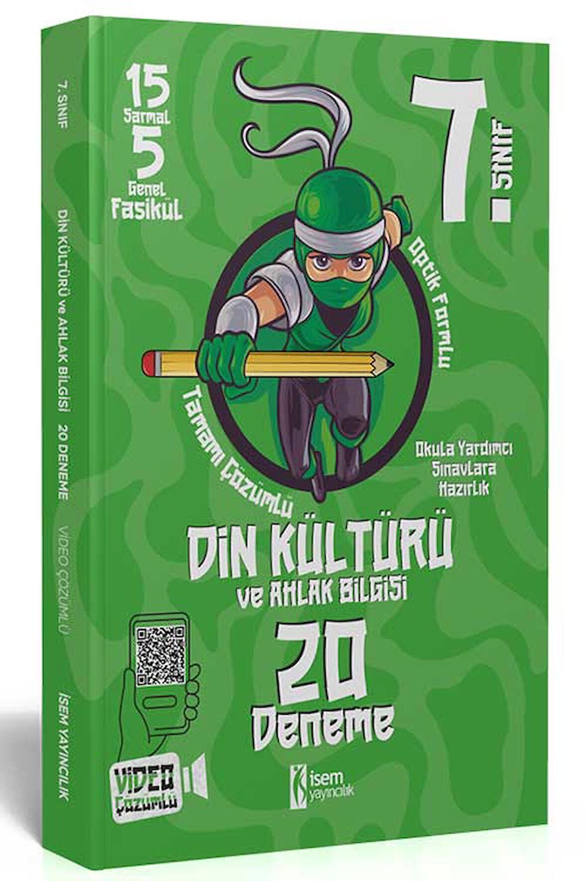 İsem Yayınları 7. Sınıf Din Kültürü ve Ahlak Bilgisi 20 Deneme Video Çözümlü