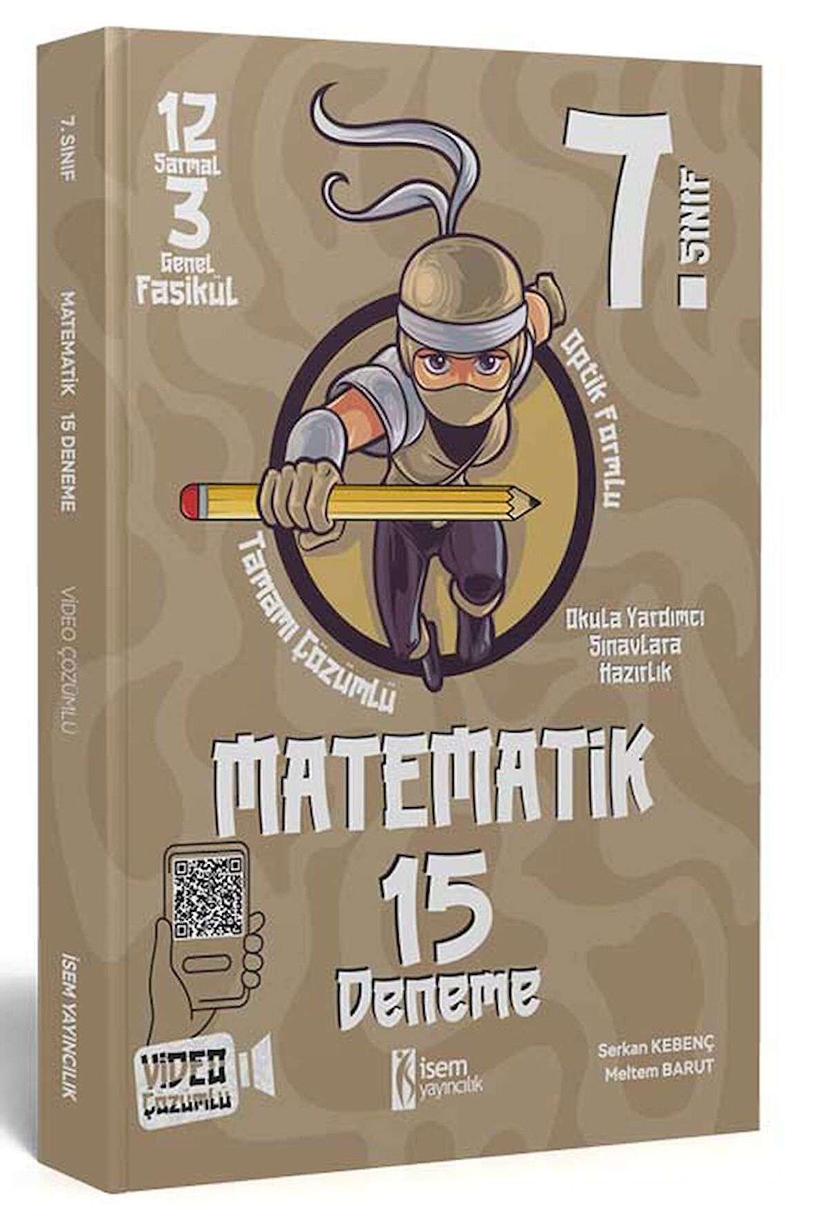 İsem Yayınları 7. Sınıf Matematik 15 Deneme Video Çözümlü