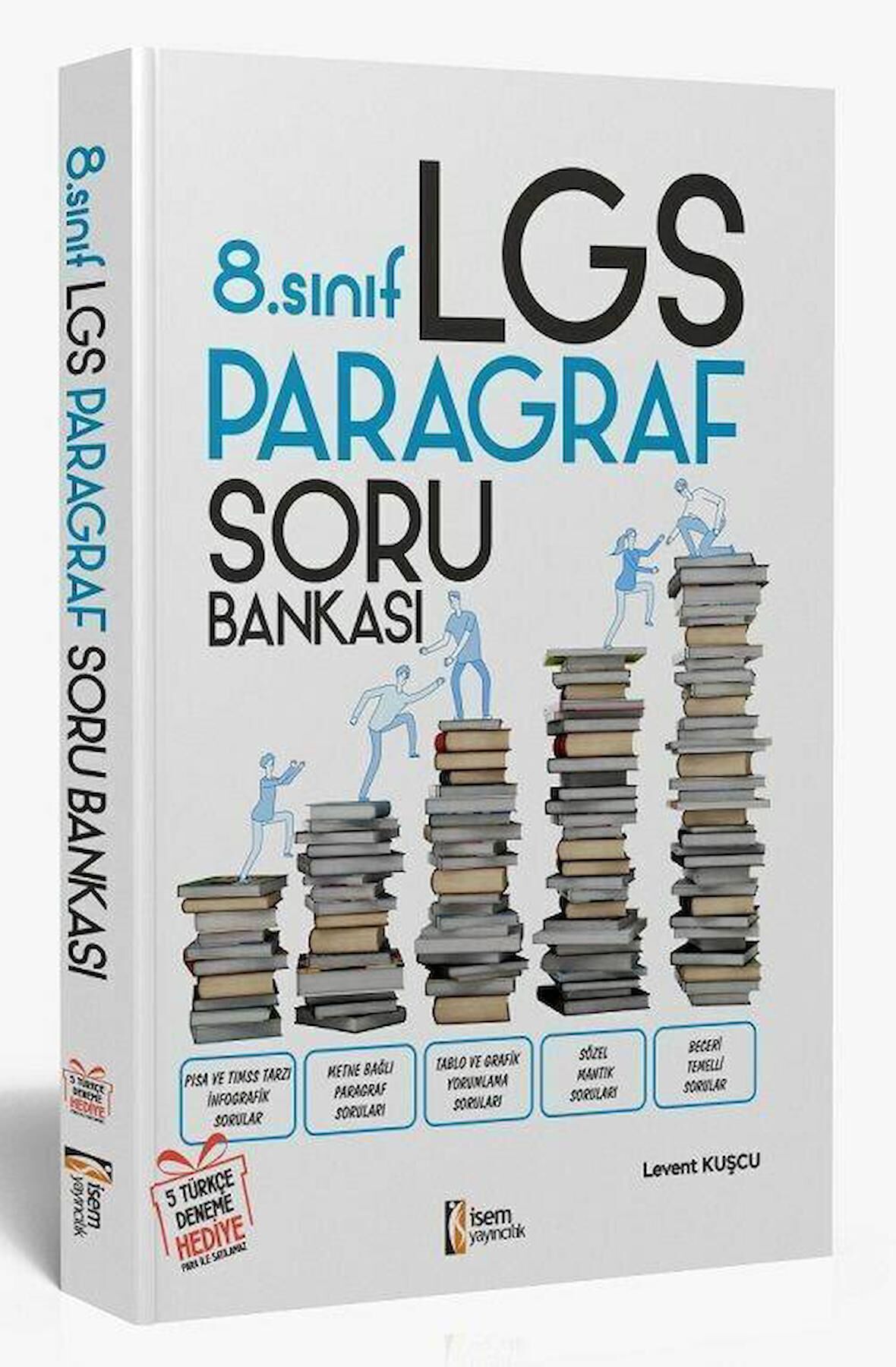 İsem Yayınları 8. Sınıf LGS Paragraf Soru Bankası