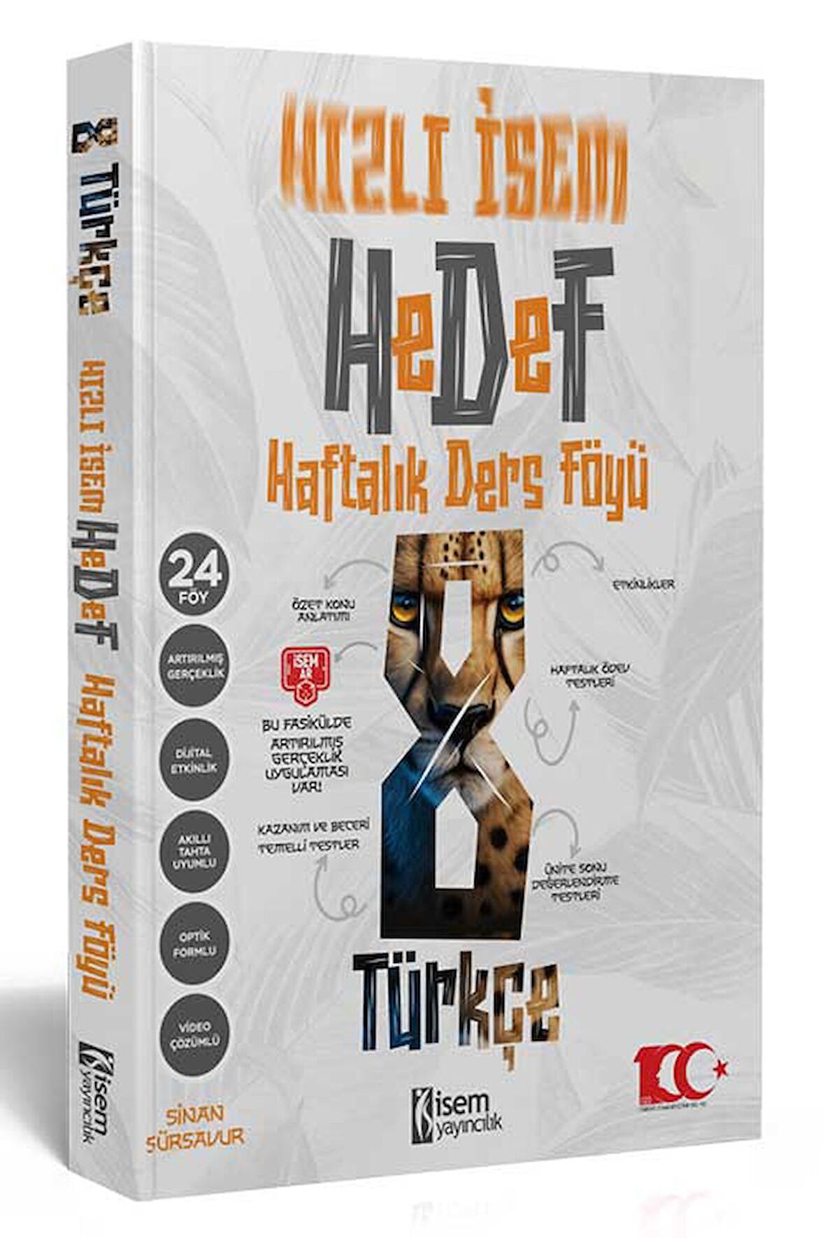 İsem Yayınları 2024 8. Sınıf Hızlı İsem Türkçe Haftalık Ders Föyü