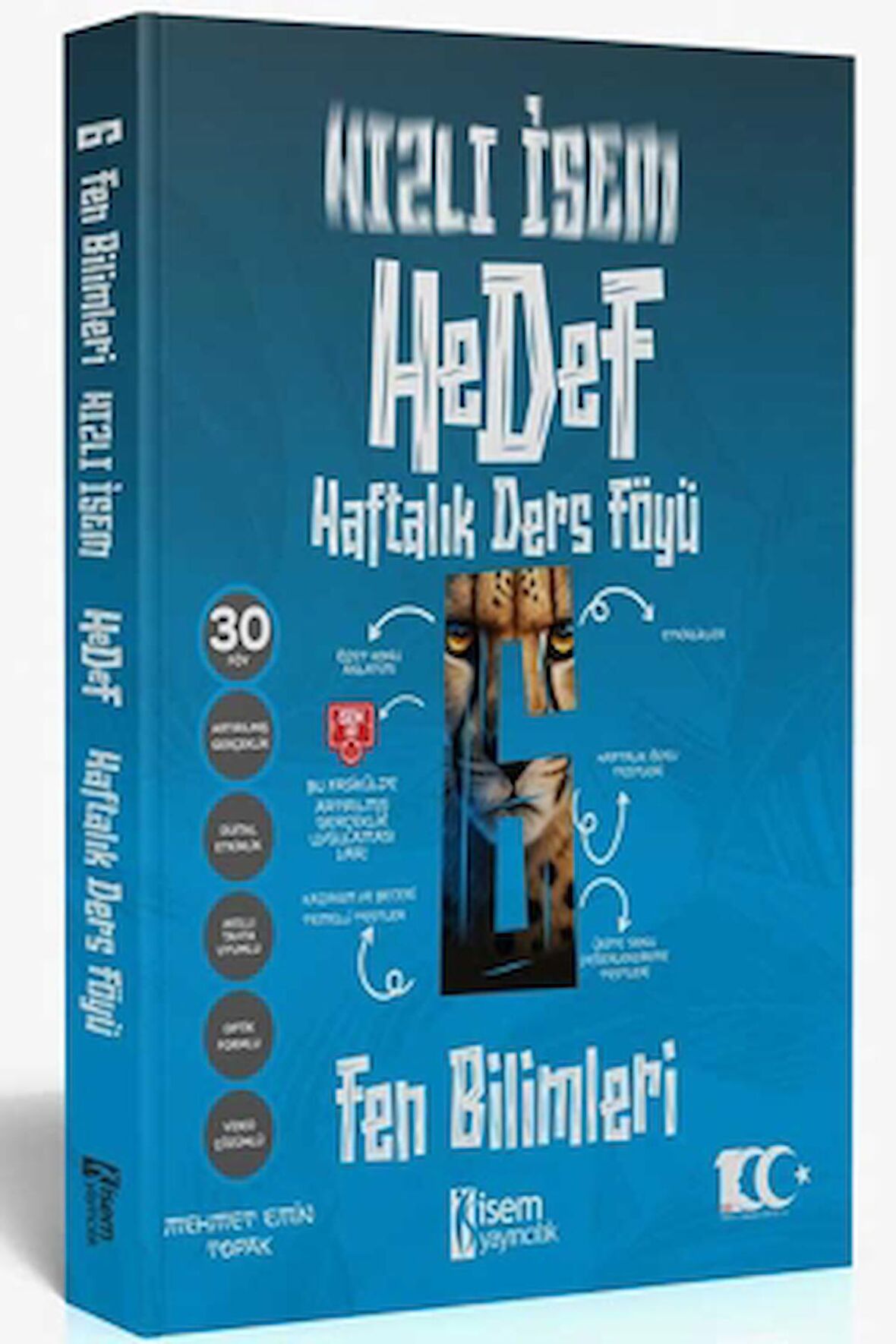 2024 Hızlı Hedef 6. Sınıf Fen Bilimleri Haftalık Ders Föyü