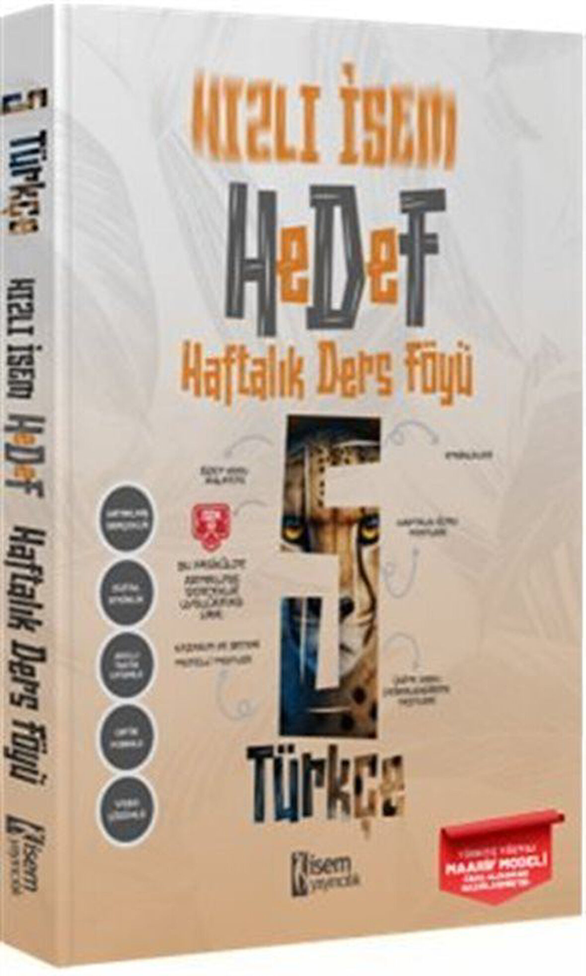 Hızlı İsem Hedef 5.Sınıf Türkçe Haftalık Ders Föyü / Kolektif