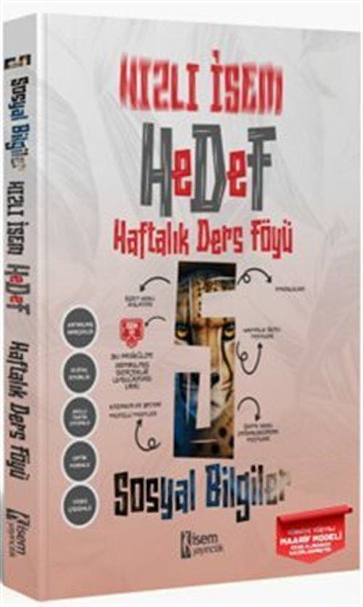 2025 Hızlı İsem Hedef 5.Sınıf Sosyal Bilgiler Haftalık Ders Föyü / Kolektif