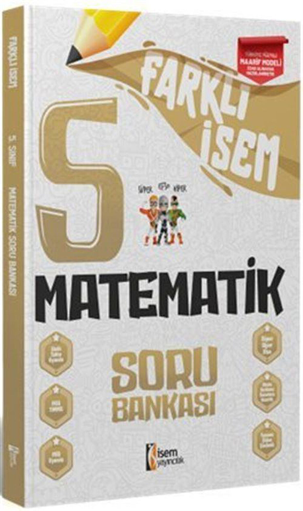 2025 Hızlı İsem Hedef 5.Sınıf Matematik Haftalık Ders Föyü / Kolektif