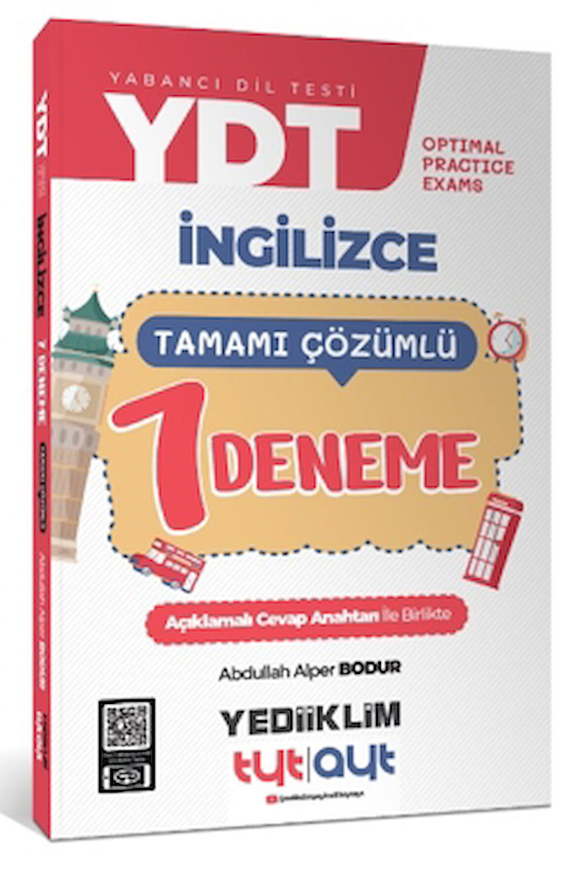 YDT Optimal Practice Exams Tamamı Çözümlü 7 Deneme