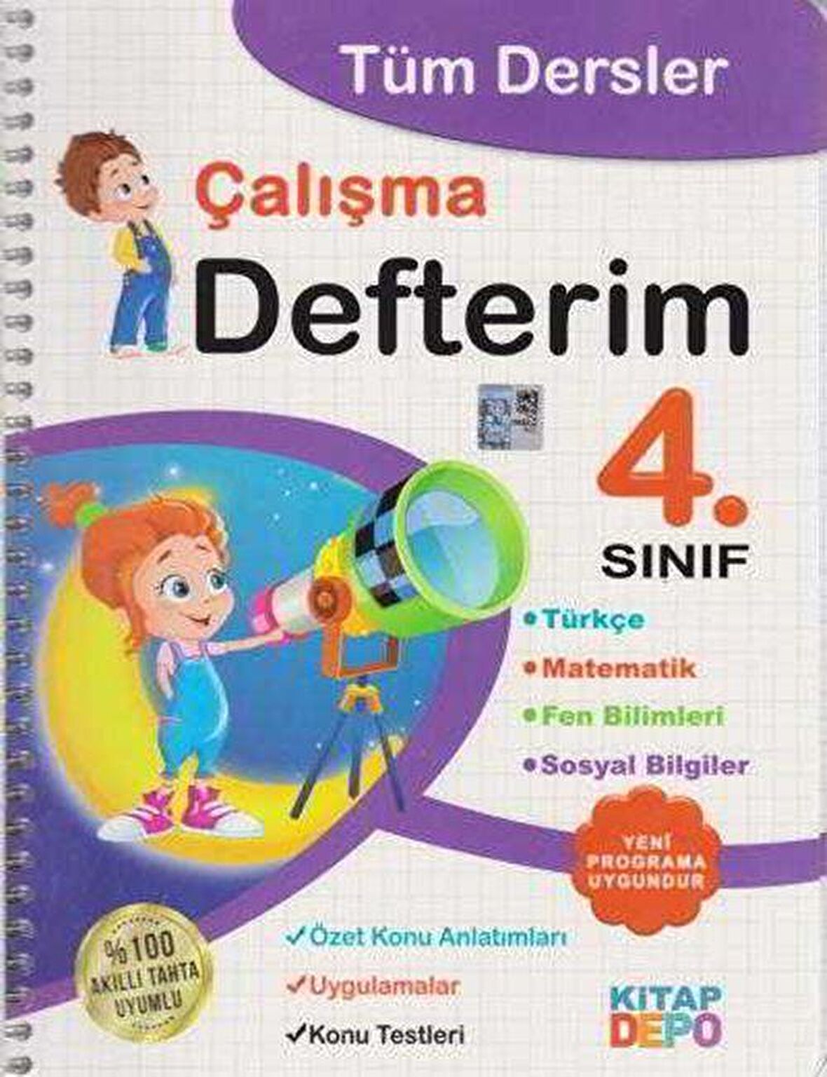 Kitap Depo 4.Sınıf Tüm Dersler Çalışma Defterim