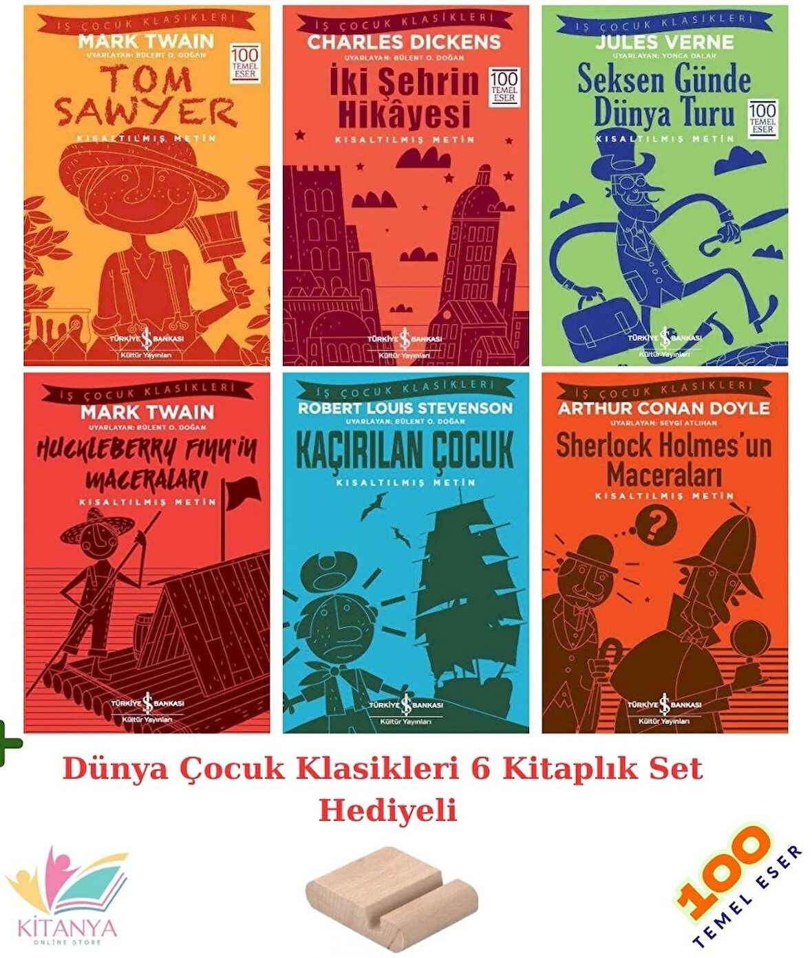 Kısaltılmış Dünya Klasikleri 6’lı Özel Set