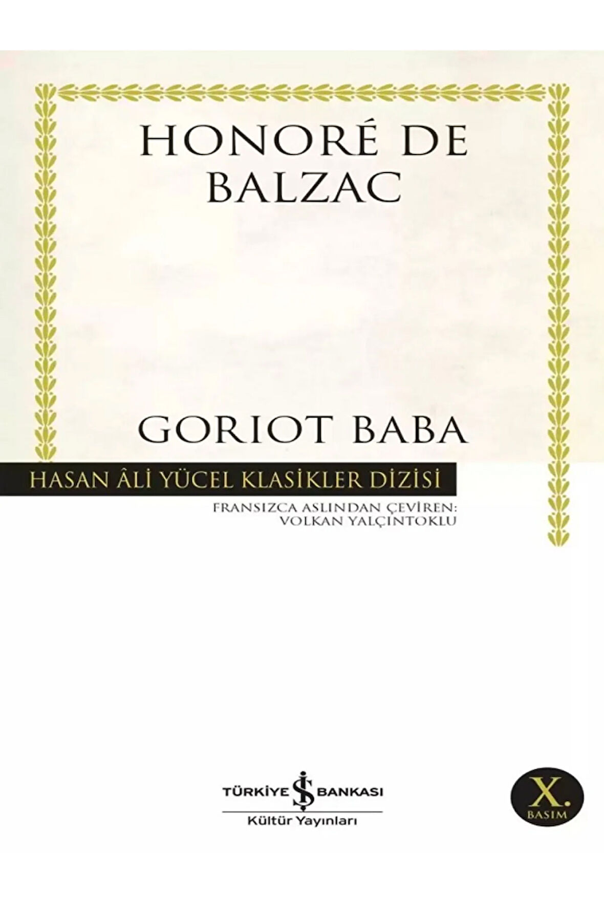 Goriot Baba - Honoré de Balzac