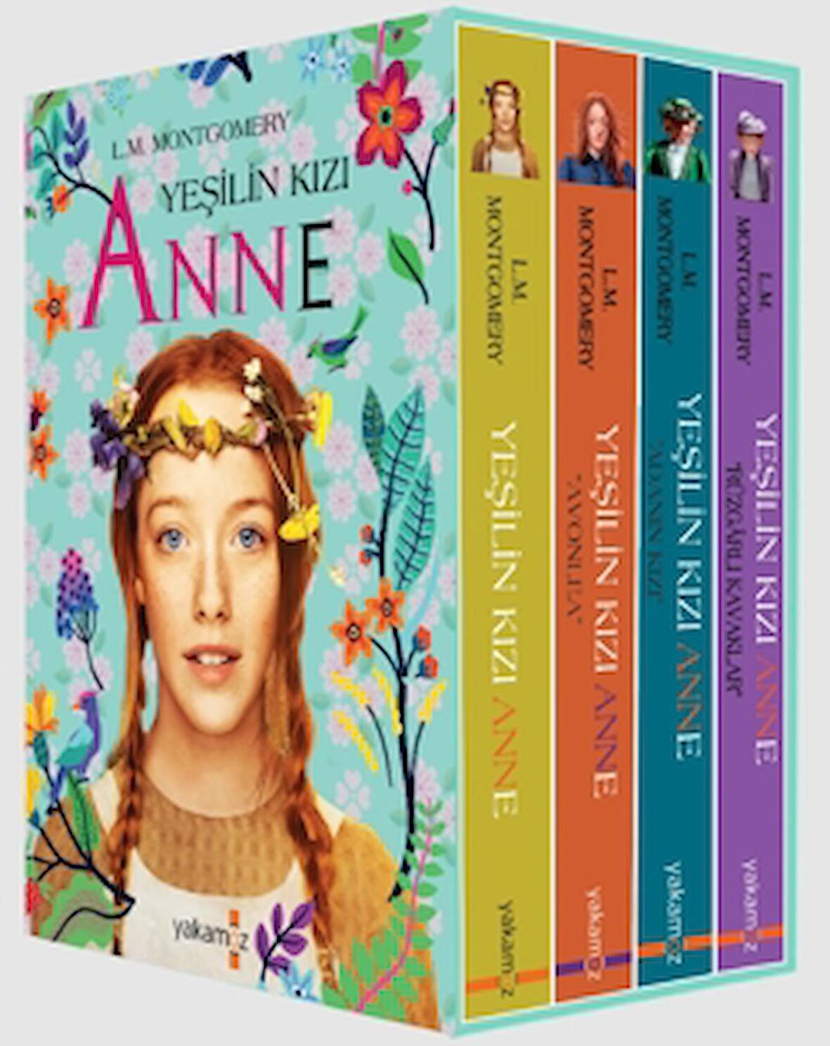 Yeşilin Kızı Anne (4 Kitap)