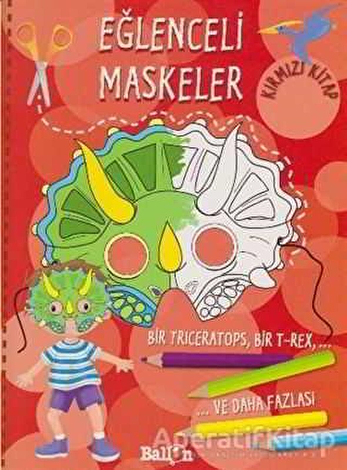 Eğlenceli Maskeler - Kırmızı Kitap