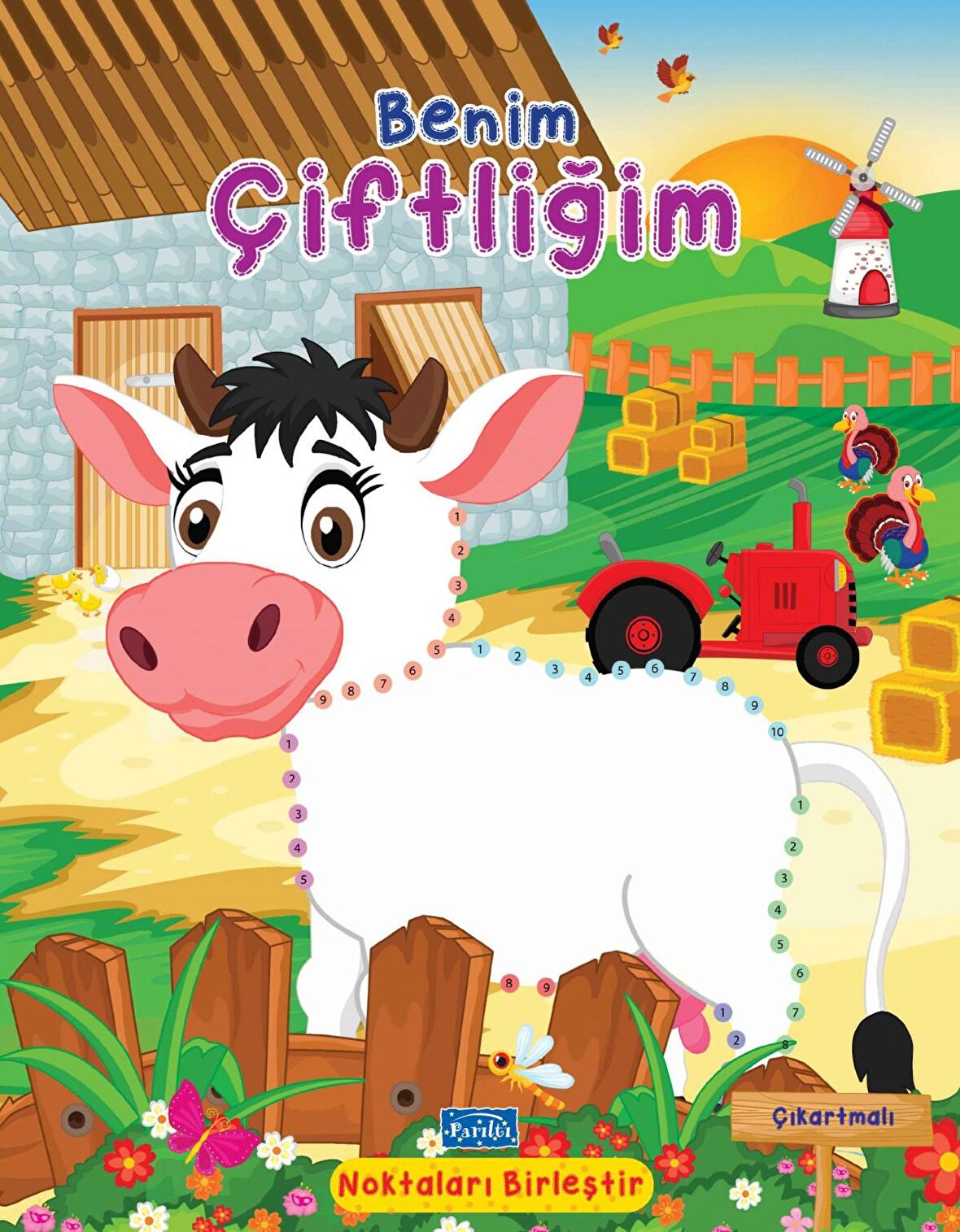 Benim Çiftliğim - Noktaları Birleştir Çıkartmalı
