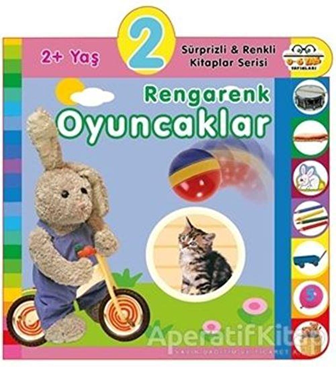 2+ Yaş Rengarenk Oyuncaklar