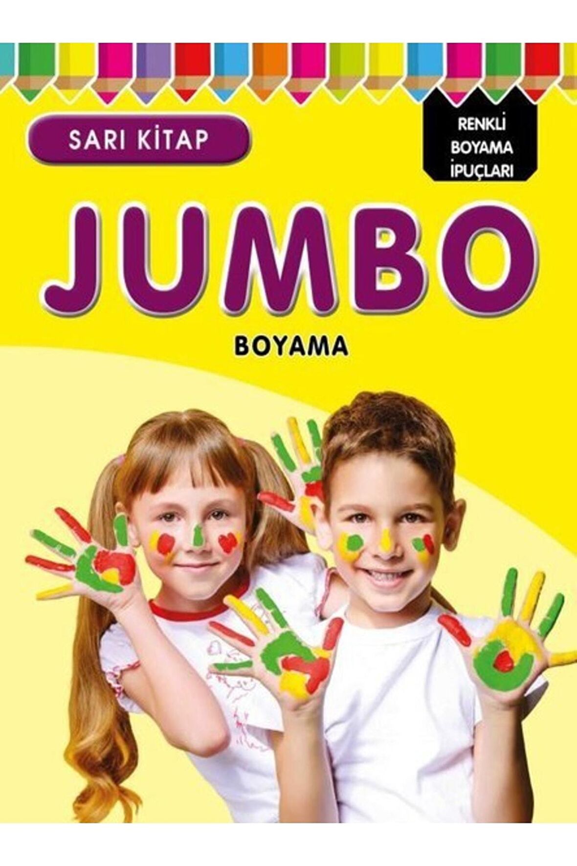 Jumbo Boyama - Sarı Kitap