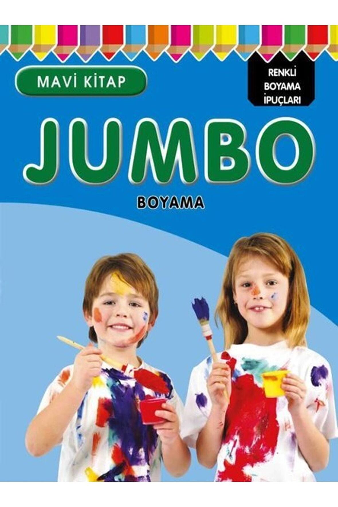 Jumbo Boyama - Mavi Kitap