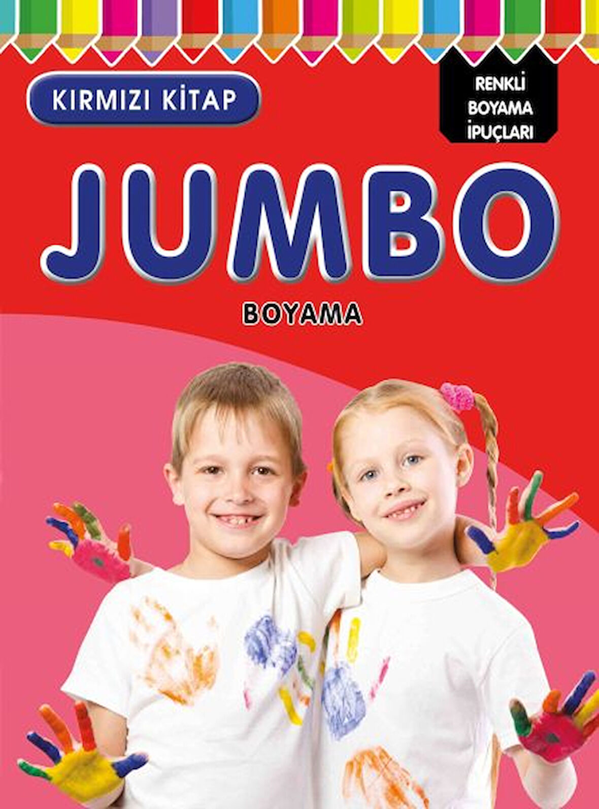 Jumbo Boyama Kırmızı Kitap