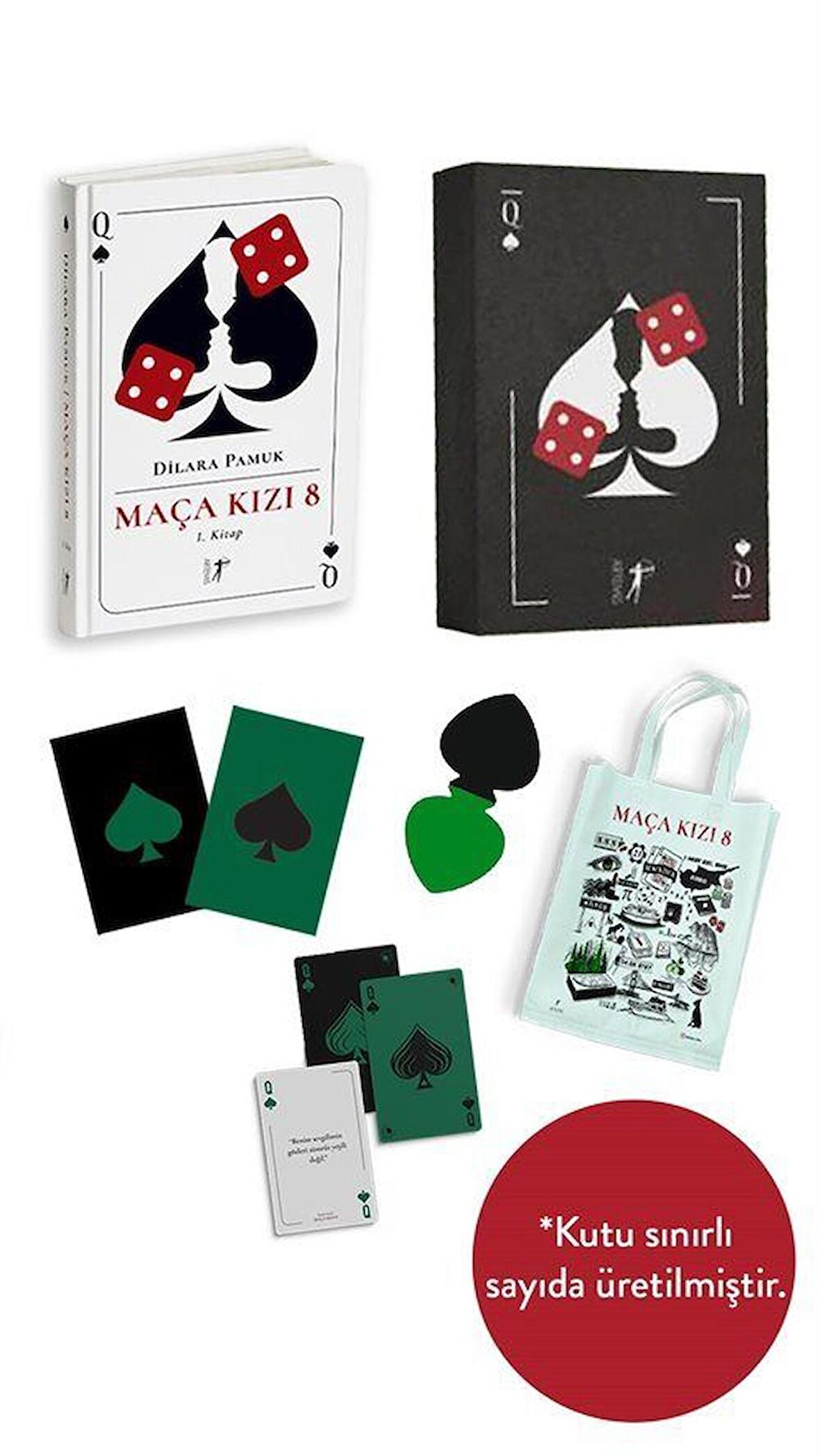 Maça Kızı 8 - 1. Kitap Kutulu Set