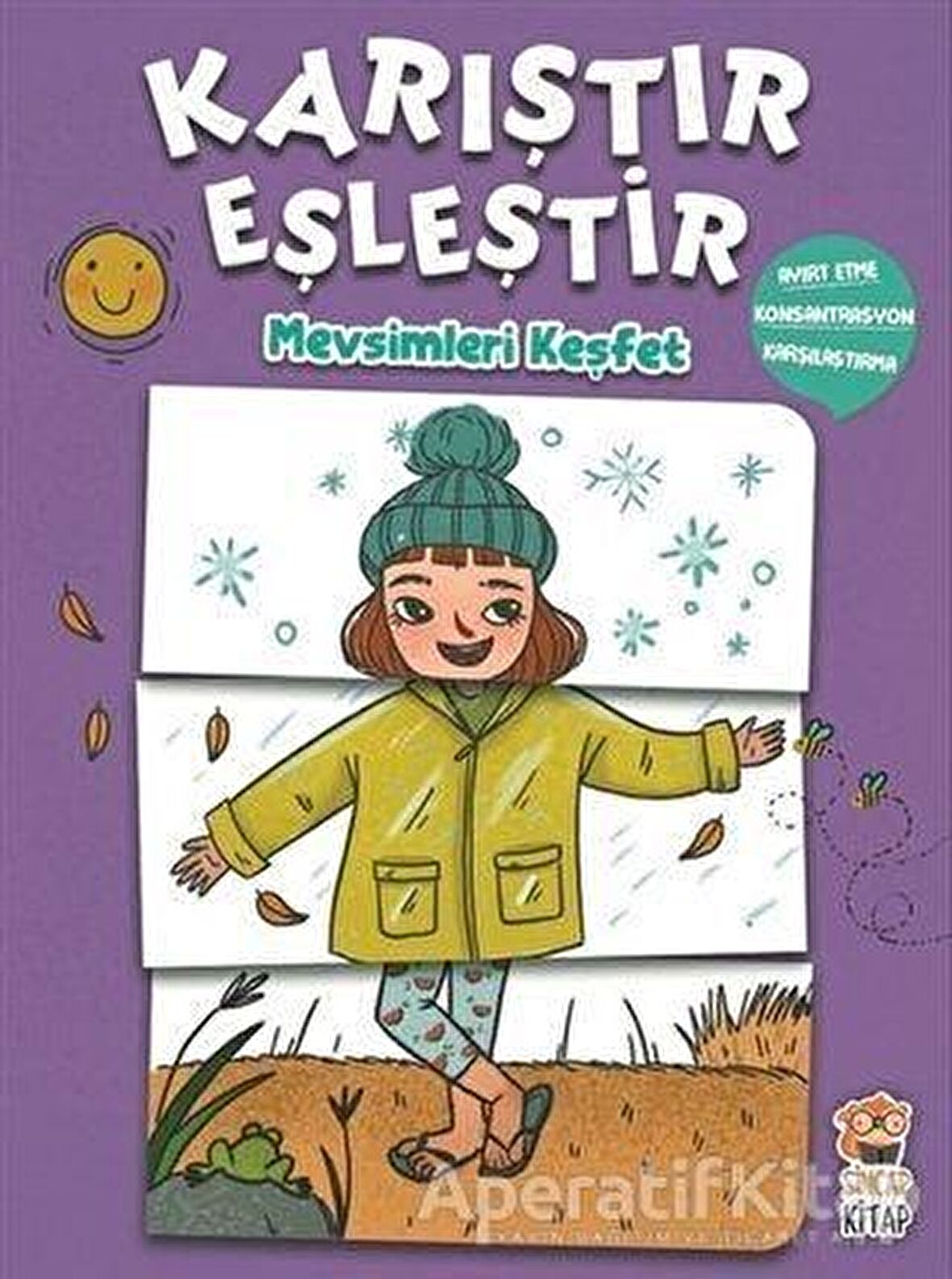 Mevsimleri Keşfet - Karıştır Eşleştir - M. Sacide Kafalı - Sincap Kitap