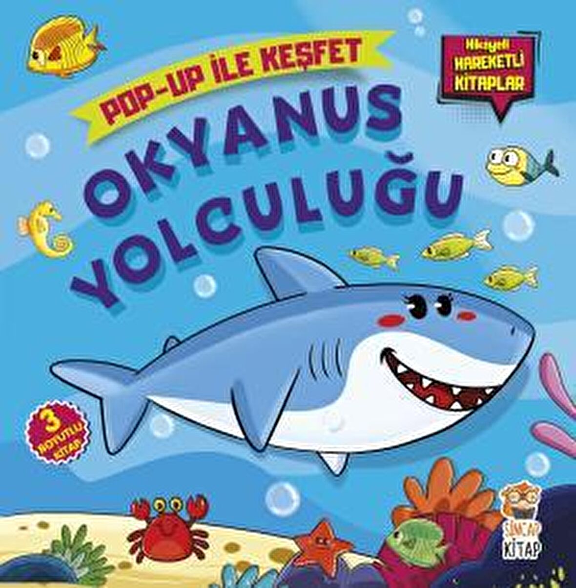 Okyanus Yolculuğu: Pop-Up İle Keşfet - M. Sacide Kafalı - Sincap Kitap