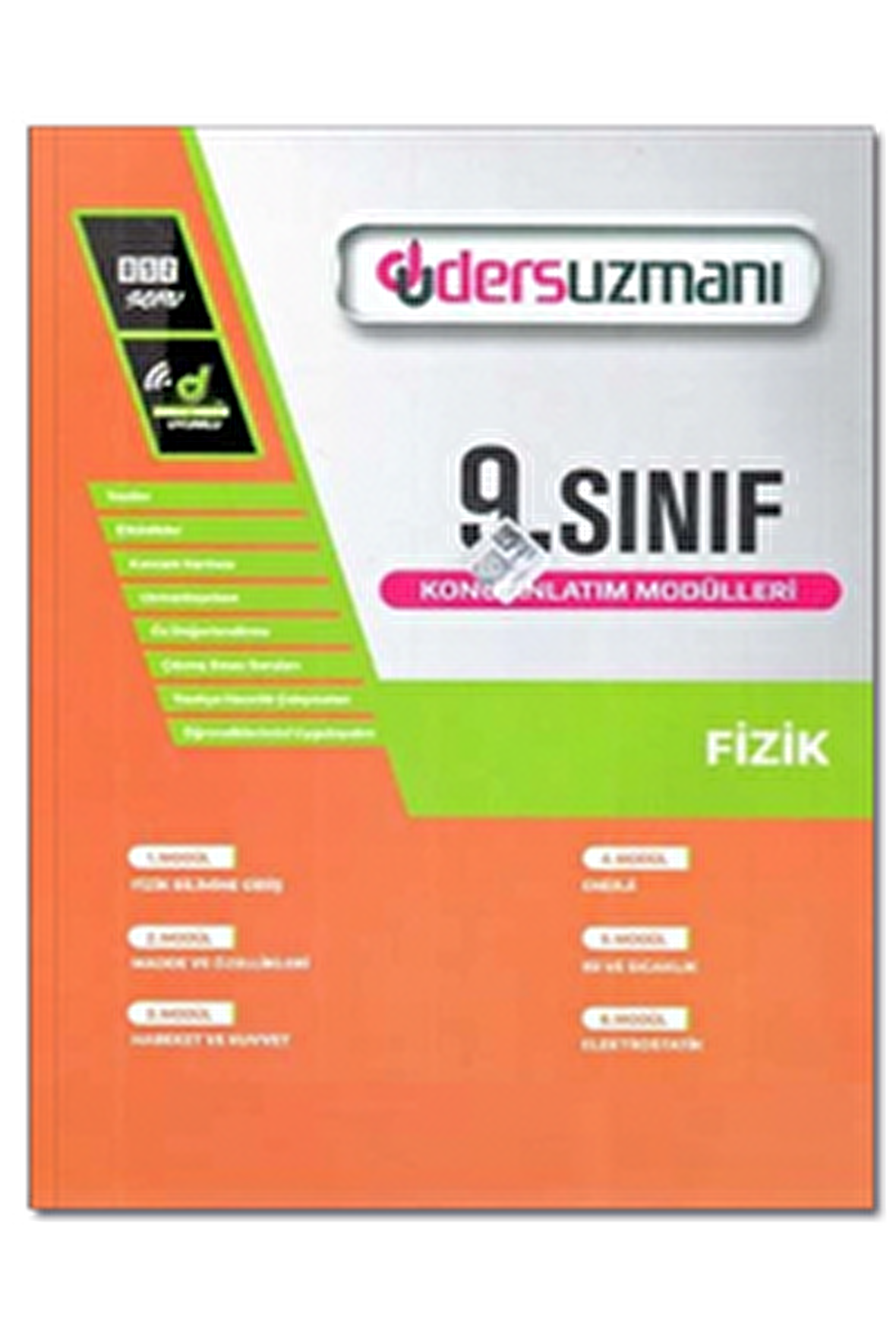 9. Sınıf 2022 Fizik Ders Uzmanı Fasükülleri