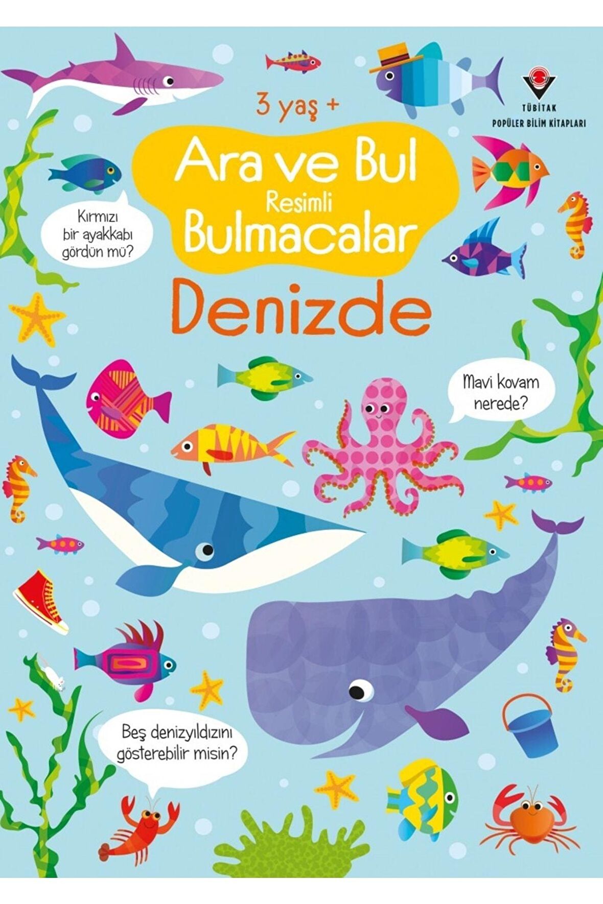 Denizde - Ara ve Bul Resimli Bulmacalar