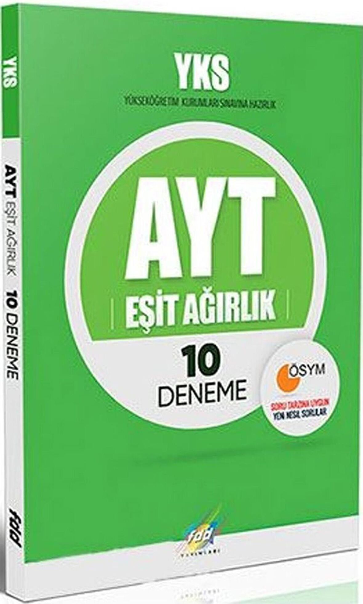 2019 YKS AYT Eşit Ağırlık 10 Deneme