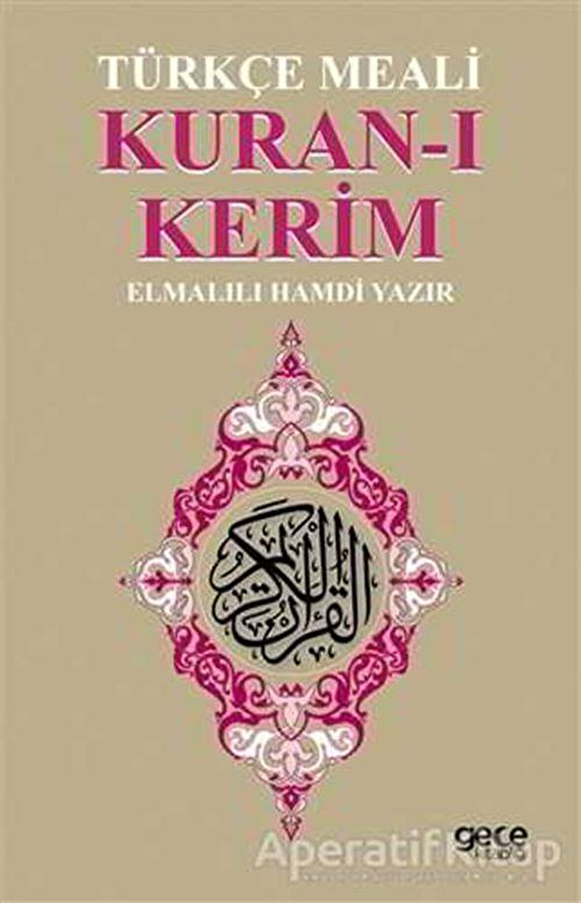 Kuran-ı Kerim Türkçe Meali