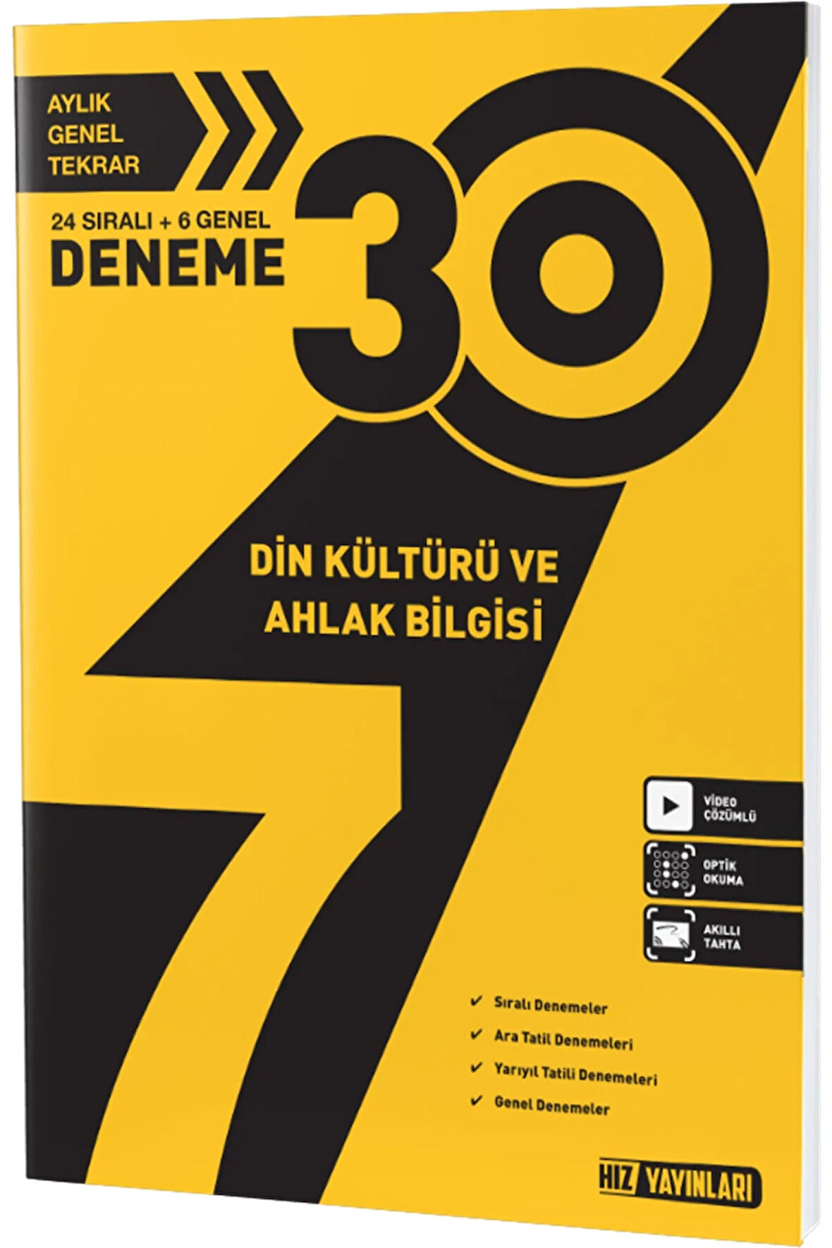 Hız yayınları 7. Sınıf Din Kültürü Ve Ahlak Bilgisi 30 Lu Deneme