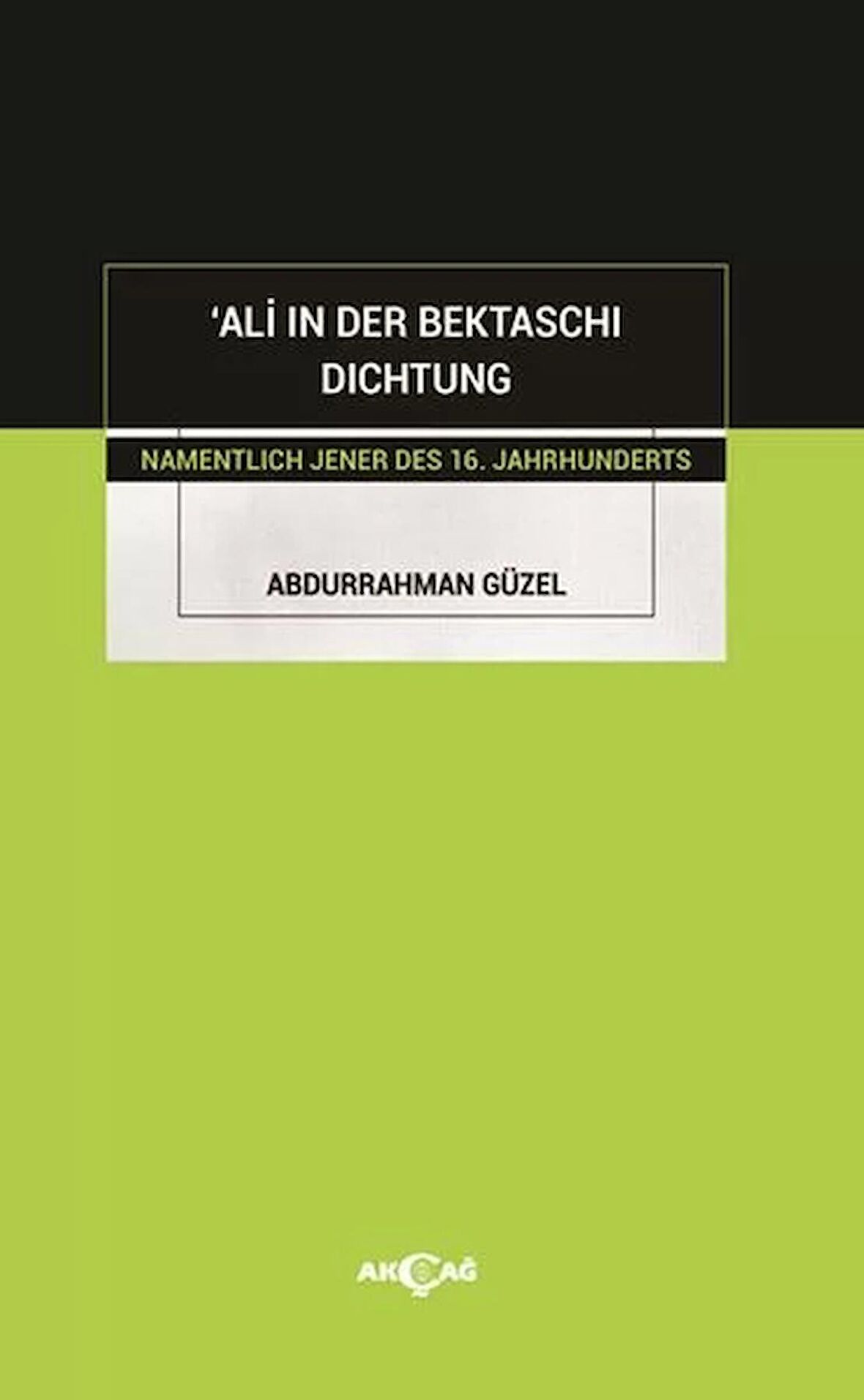 'Ali in Der Bektaschi Dichtung