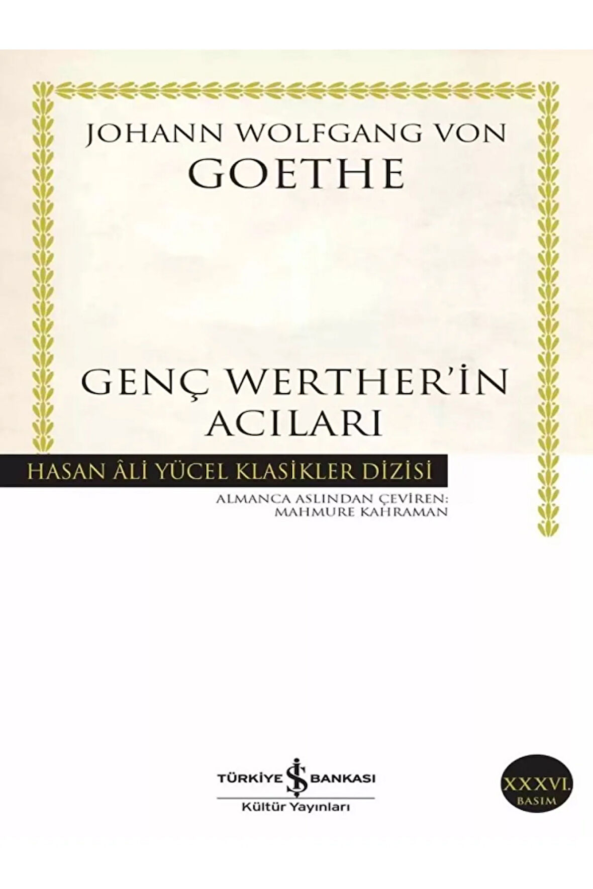 Genç Werther in Acıları - Johann Wolfgang von Goethe
