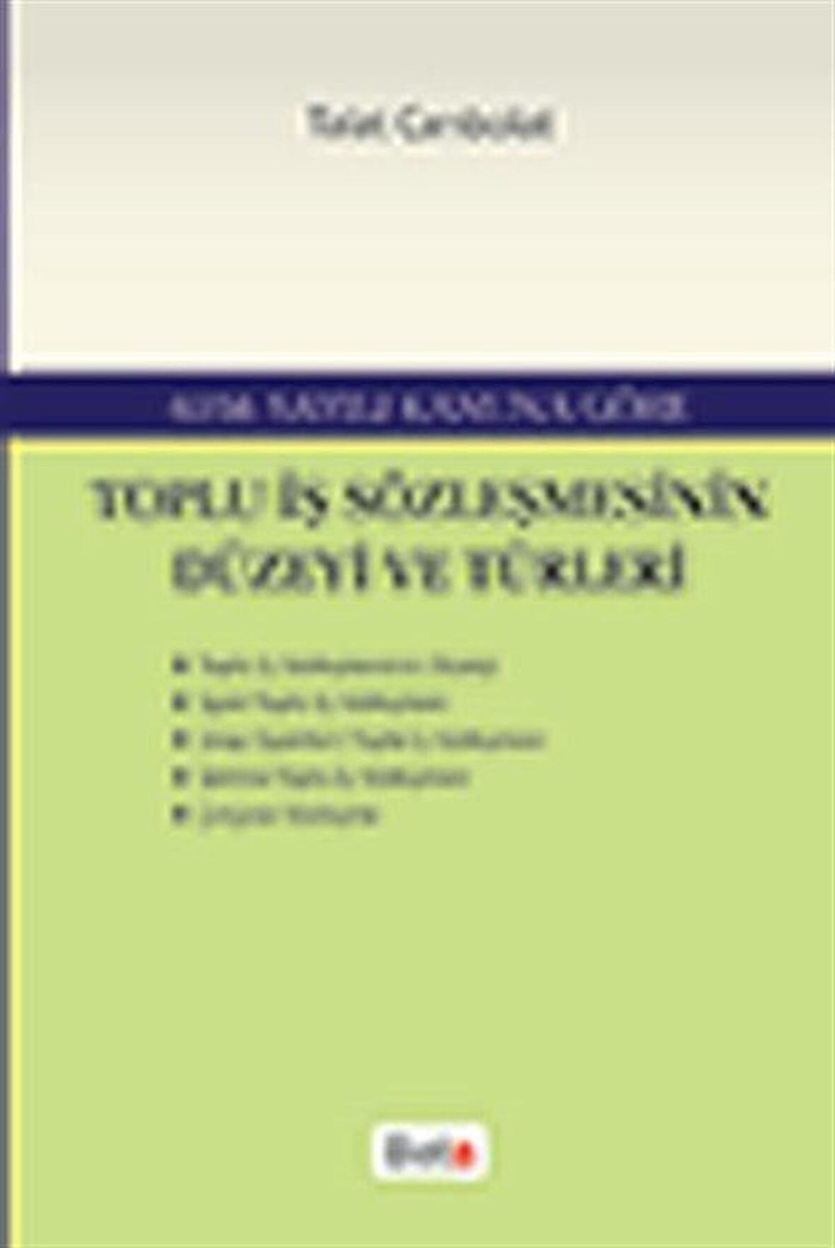 Toplu İş Sözleşmesinin Düzeyi ve Türleri