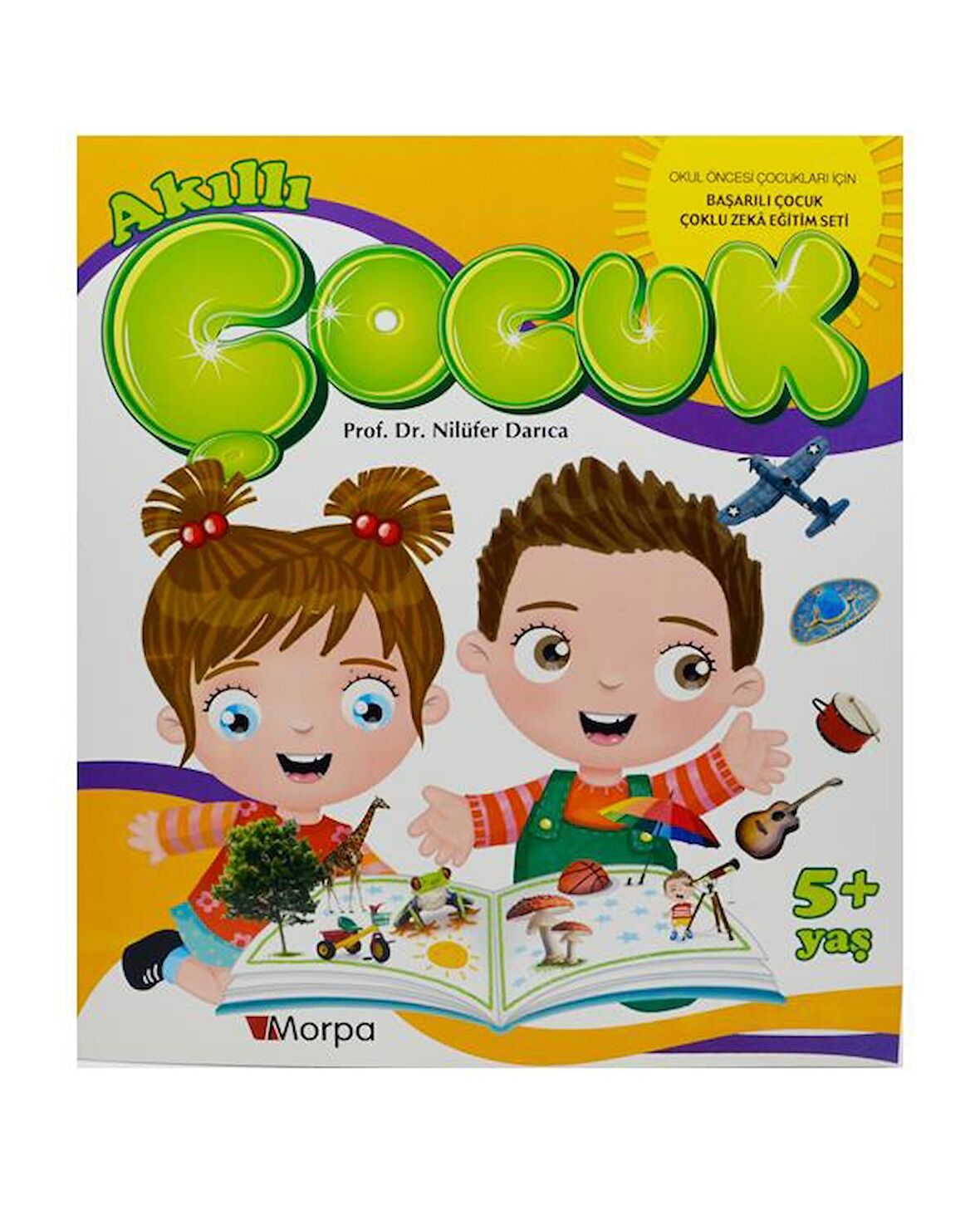5 Yaş Akıllı Çocuk Çoklu Zeka Eğitimi (Morpa Yayınları)