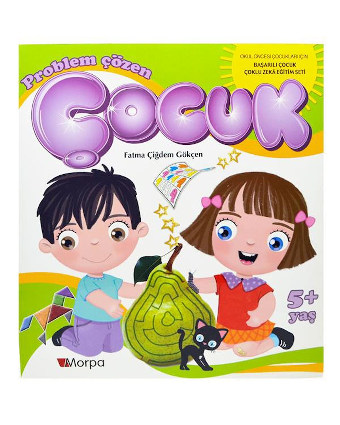 5 Yaş Problem Çözen Çocuk Çoklu Zeka Eğitimi (Morpa Yayınları)