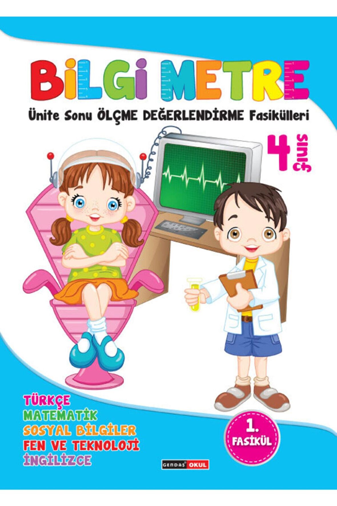 Gendaş 4. Sınıf Bilgimetre 2. Dönem Ölçme Değerlendirme Fasikülleri