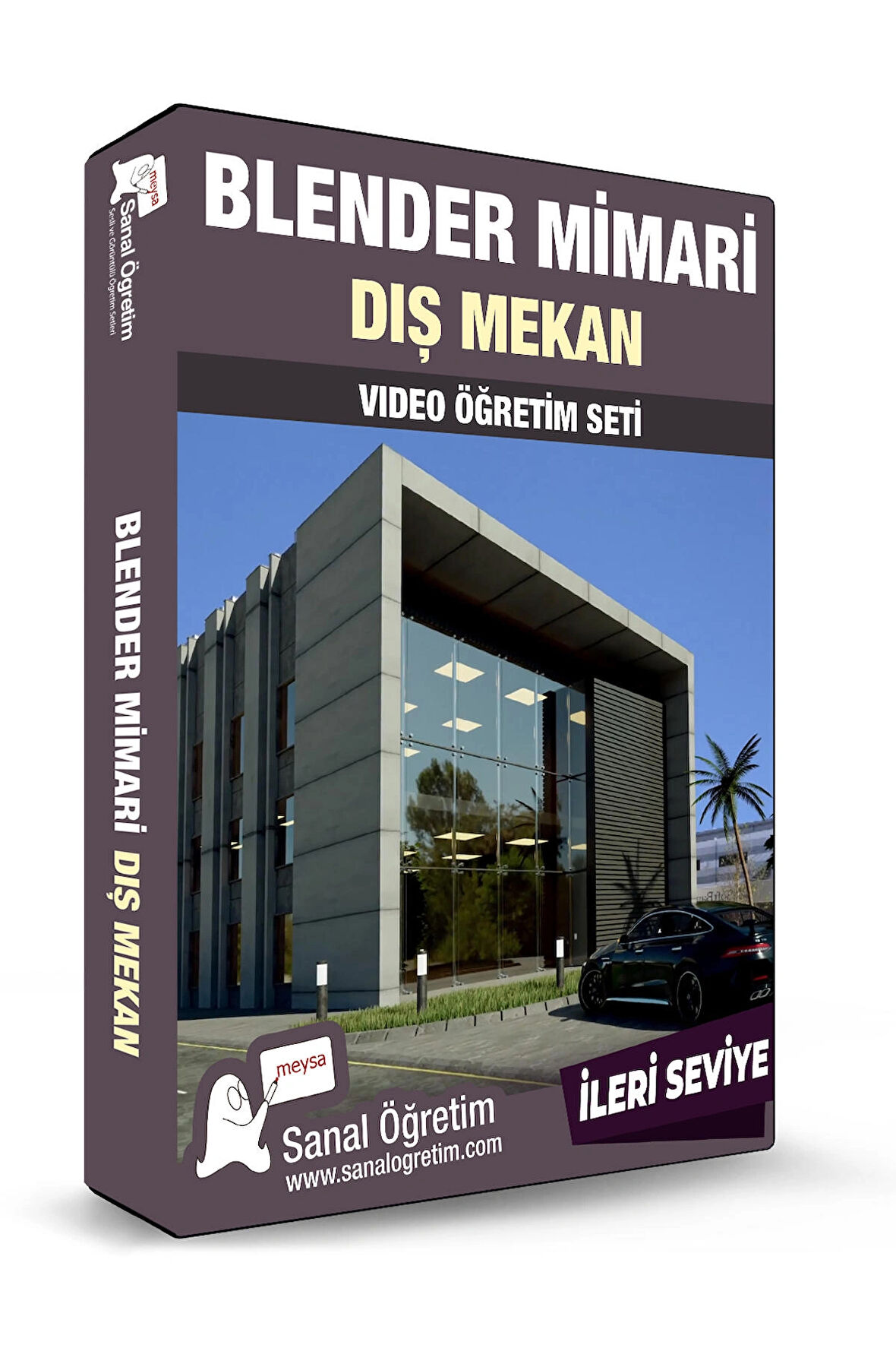 Blender Mimari Dış Mekan Ve Animasyon Video Eğitim Seti